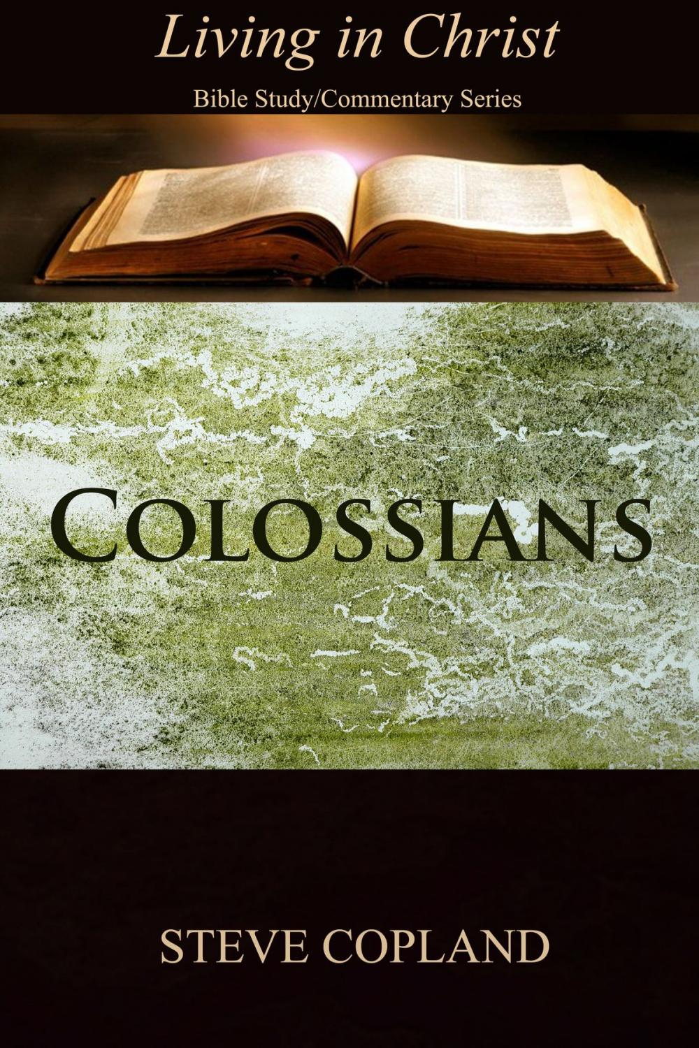 Big bigCover of Colossians: Living in Christ: Bible Study/Commentary Series