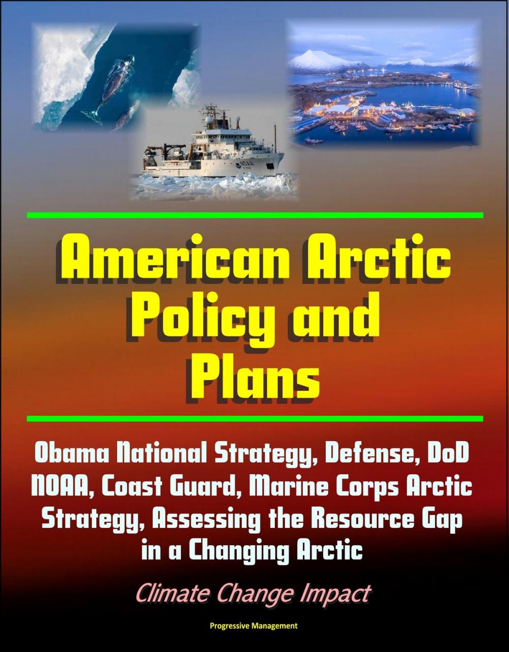 Big bigCover of American Arctic Policy and Plans: Obama National Strategy, Defense, DoD, NOAA, Coast Guard, Marine Corps Arctic Strategy, Assessing the Resource Gap in a Changing Arctic, Climate Change Impact