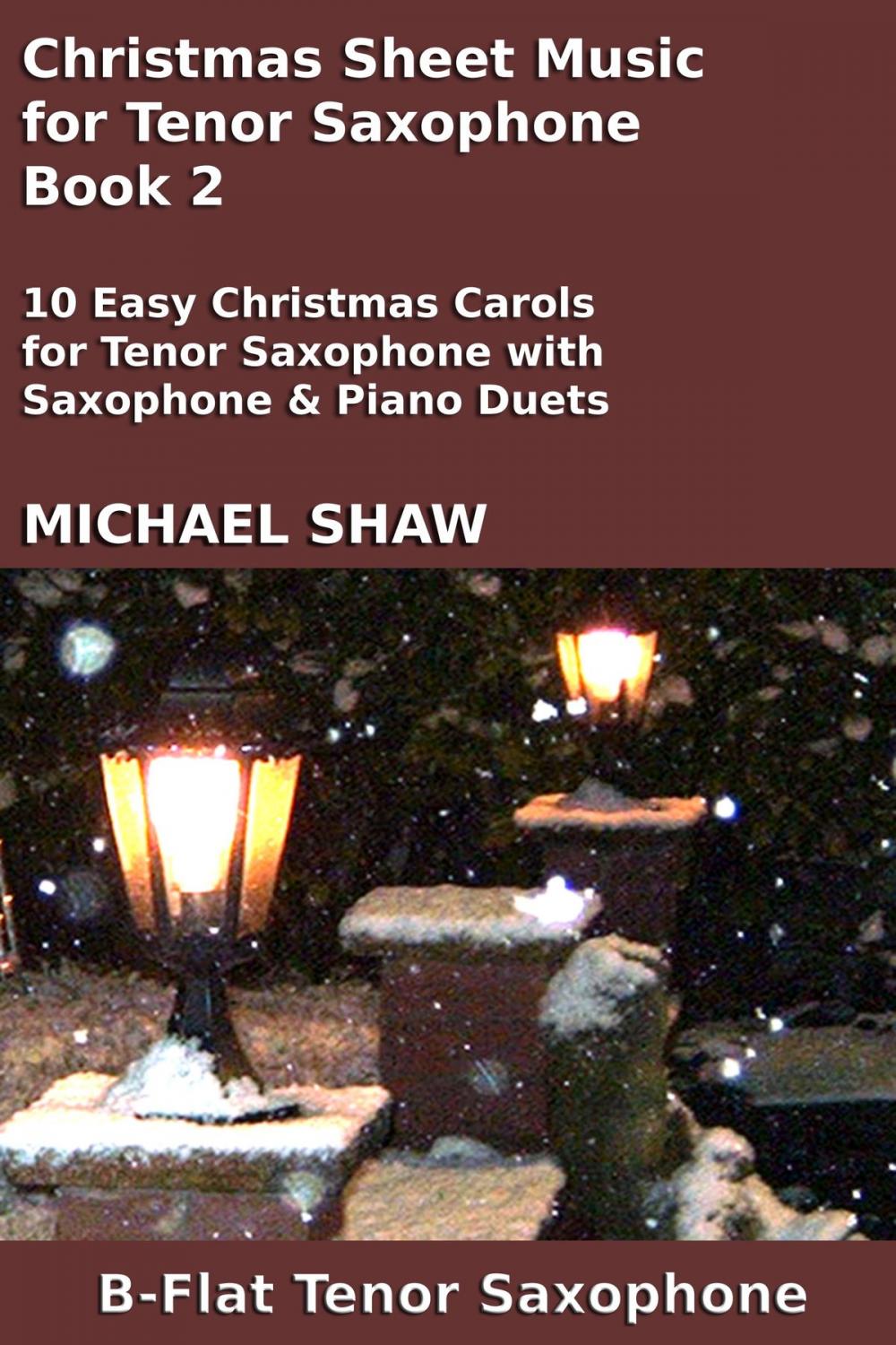 Big bigCover of Christmas Sheet Music for Tenor Saxophone: Book 2