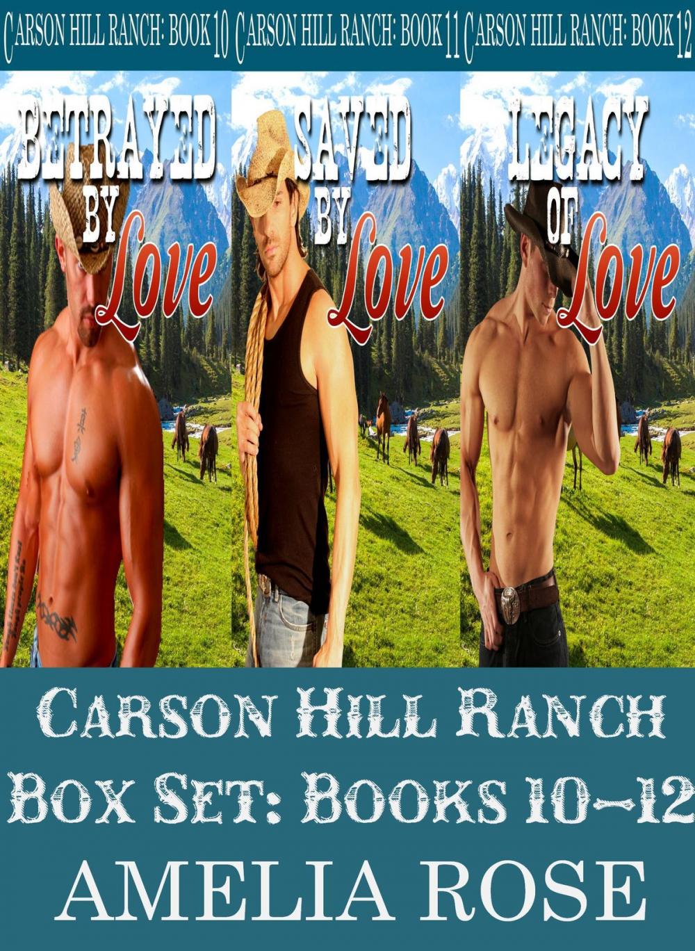 Big bigCover of Carson Hill Ranch Box Set: Books 10 - 12