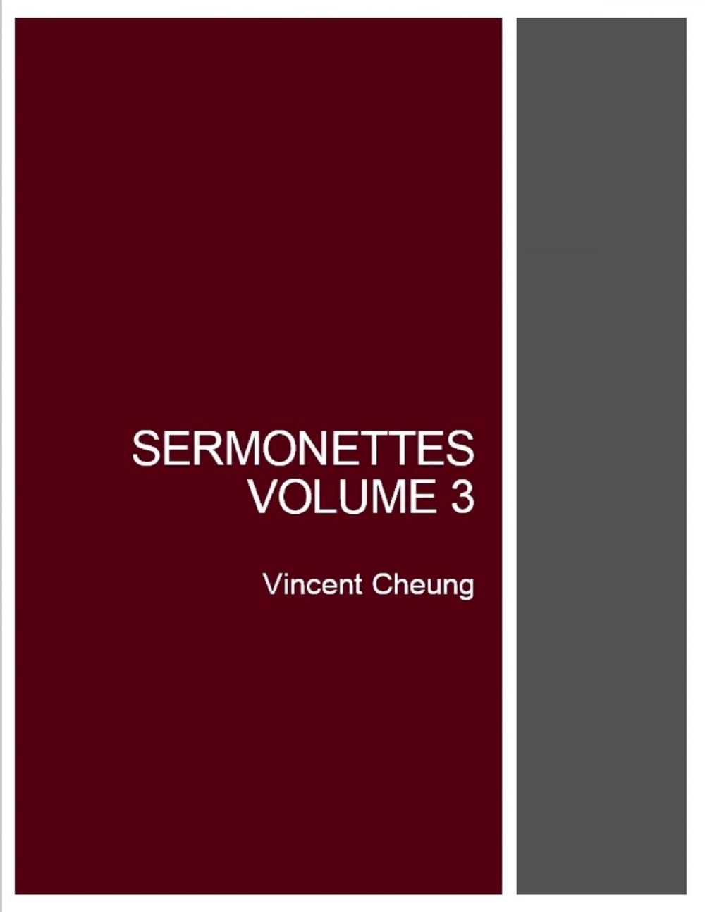 Big bigCover of Sermonettes, Volume 3