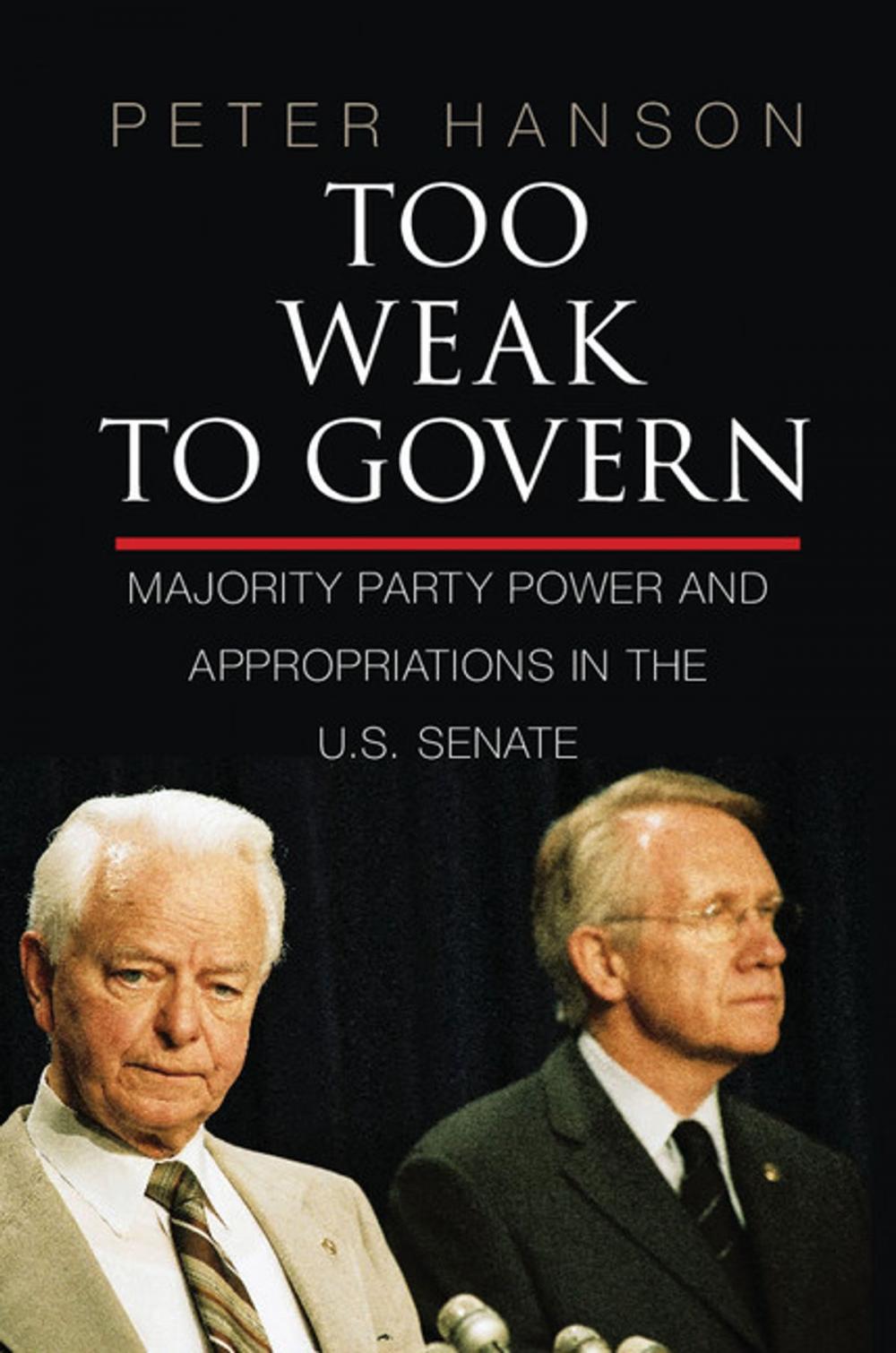 Big bigCover of Too Weak to Govern
