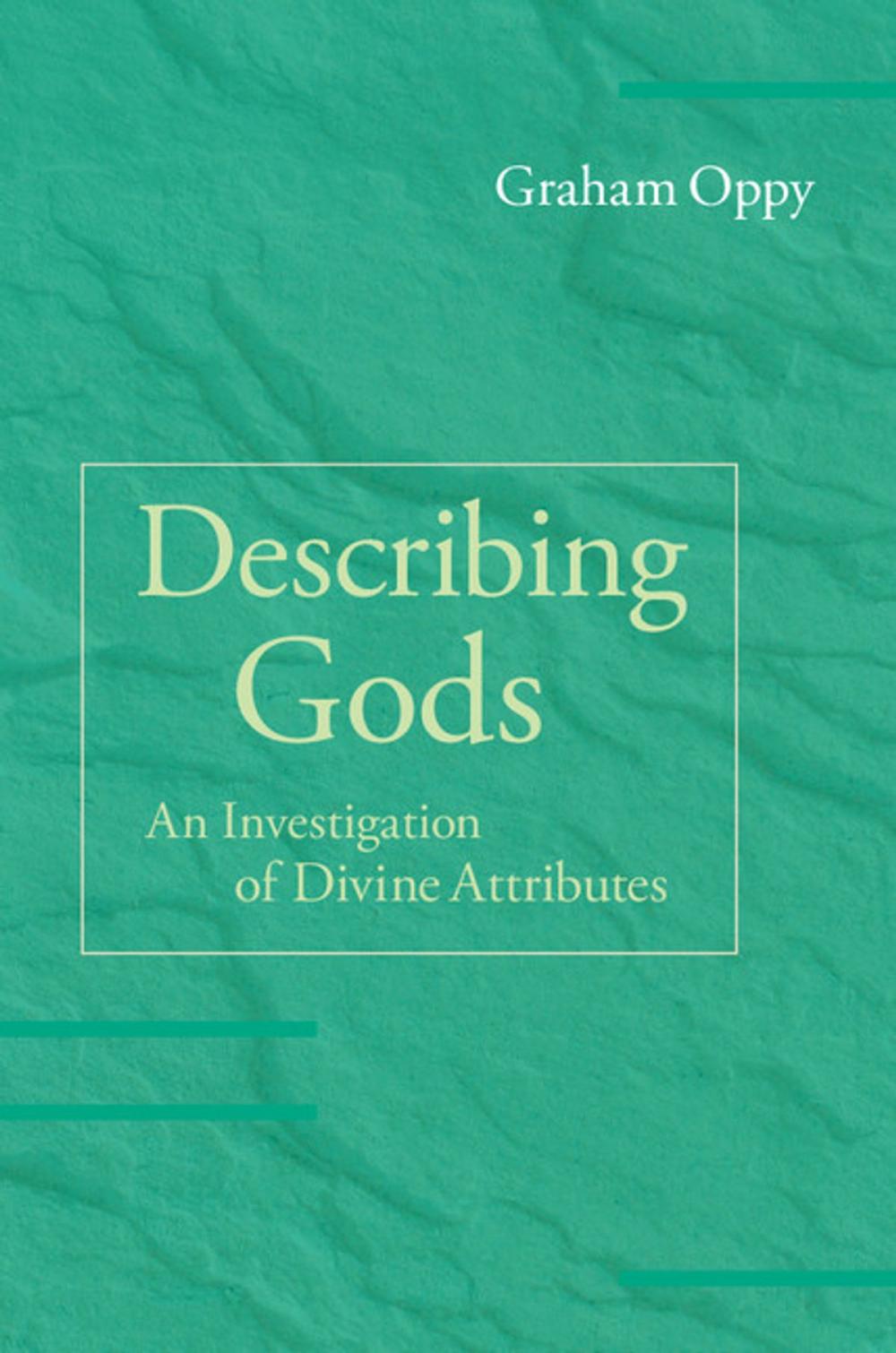 Big bigCover of Describing Gods