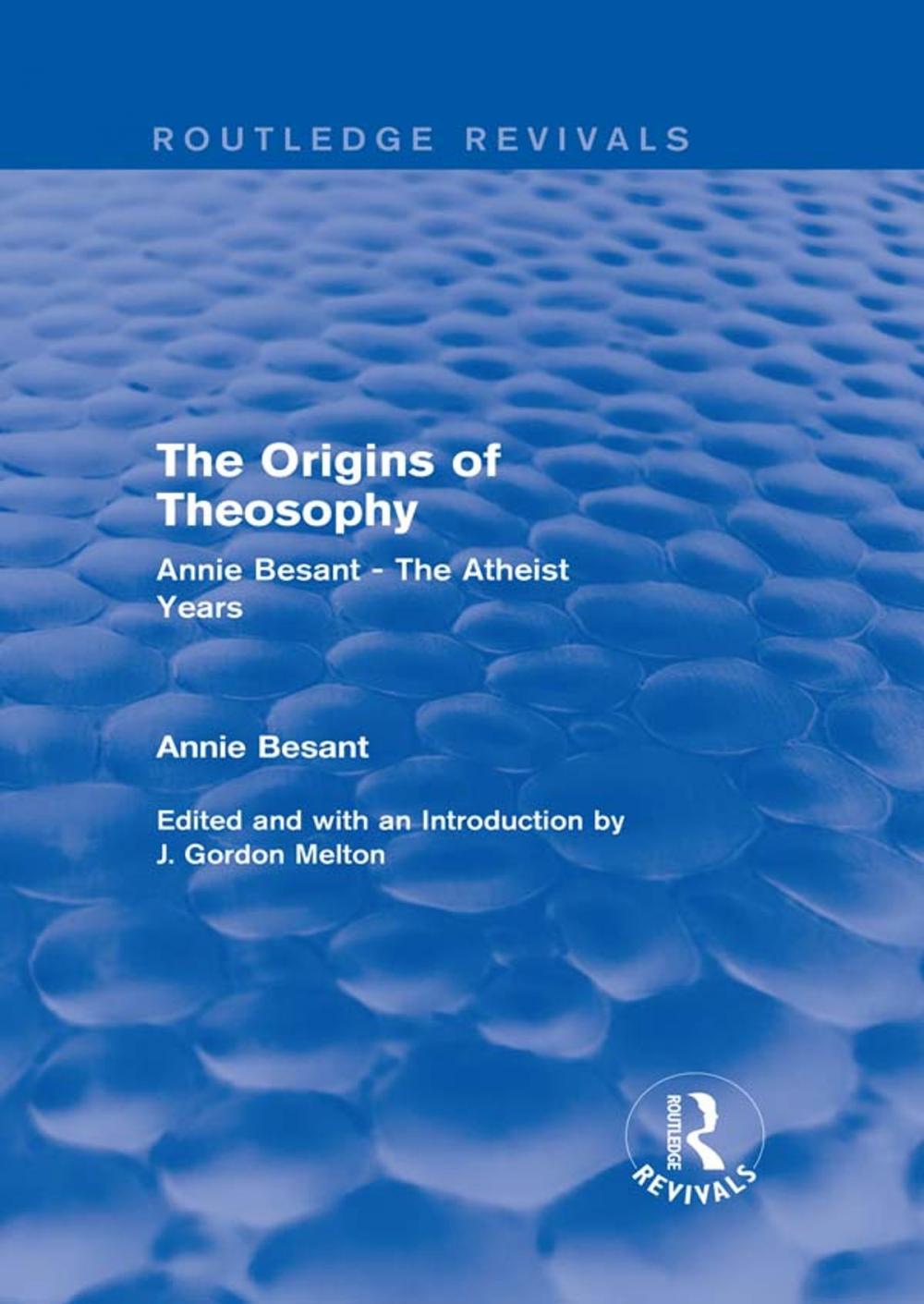 Big bigCover of The Origins of Theosophy (Routledge Revivals)