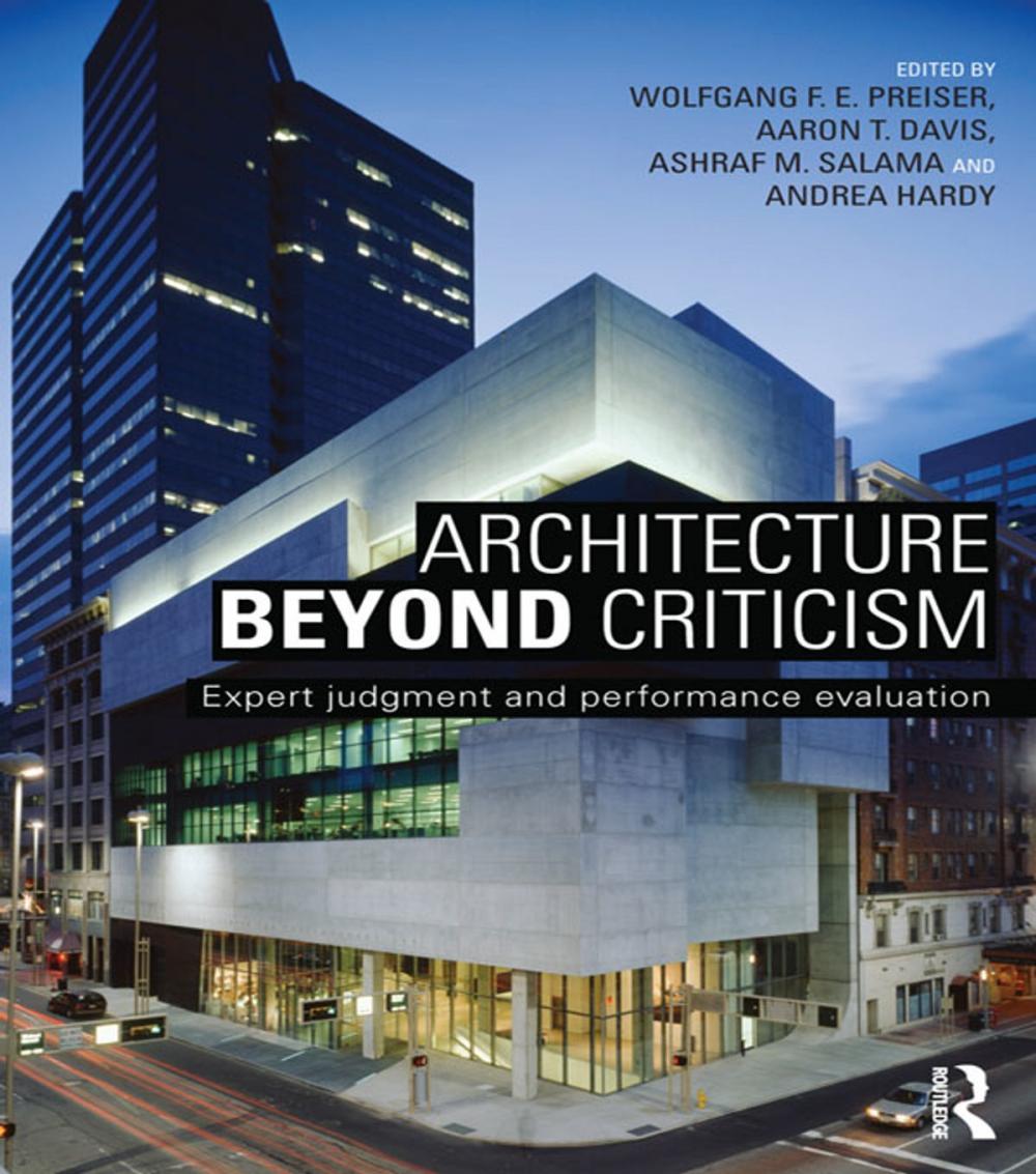 Big bigCover of Architecture Beyond Criticism