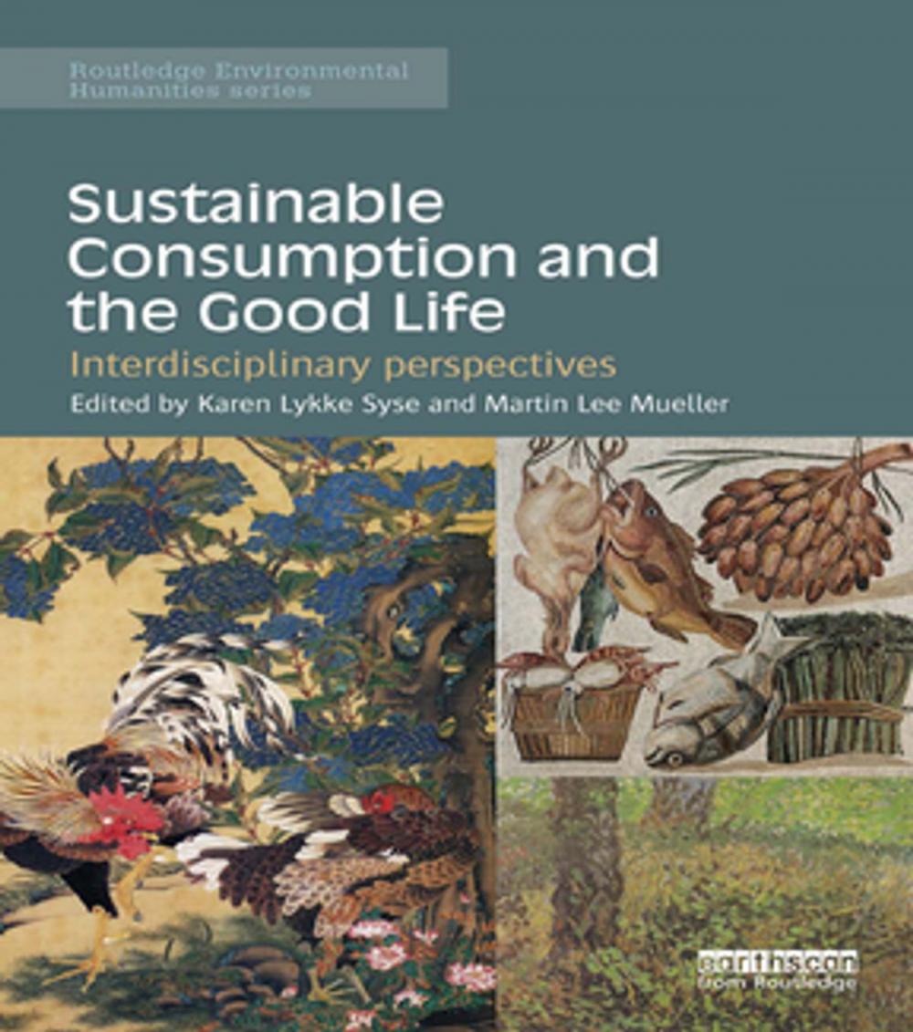 Big bigCover of Sustainable Consumption and the Good Life