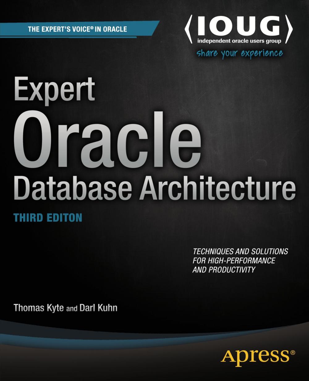 Big bigCover of Expert Oracle Database Architecture