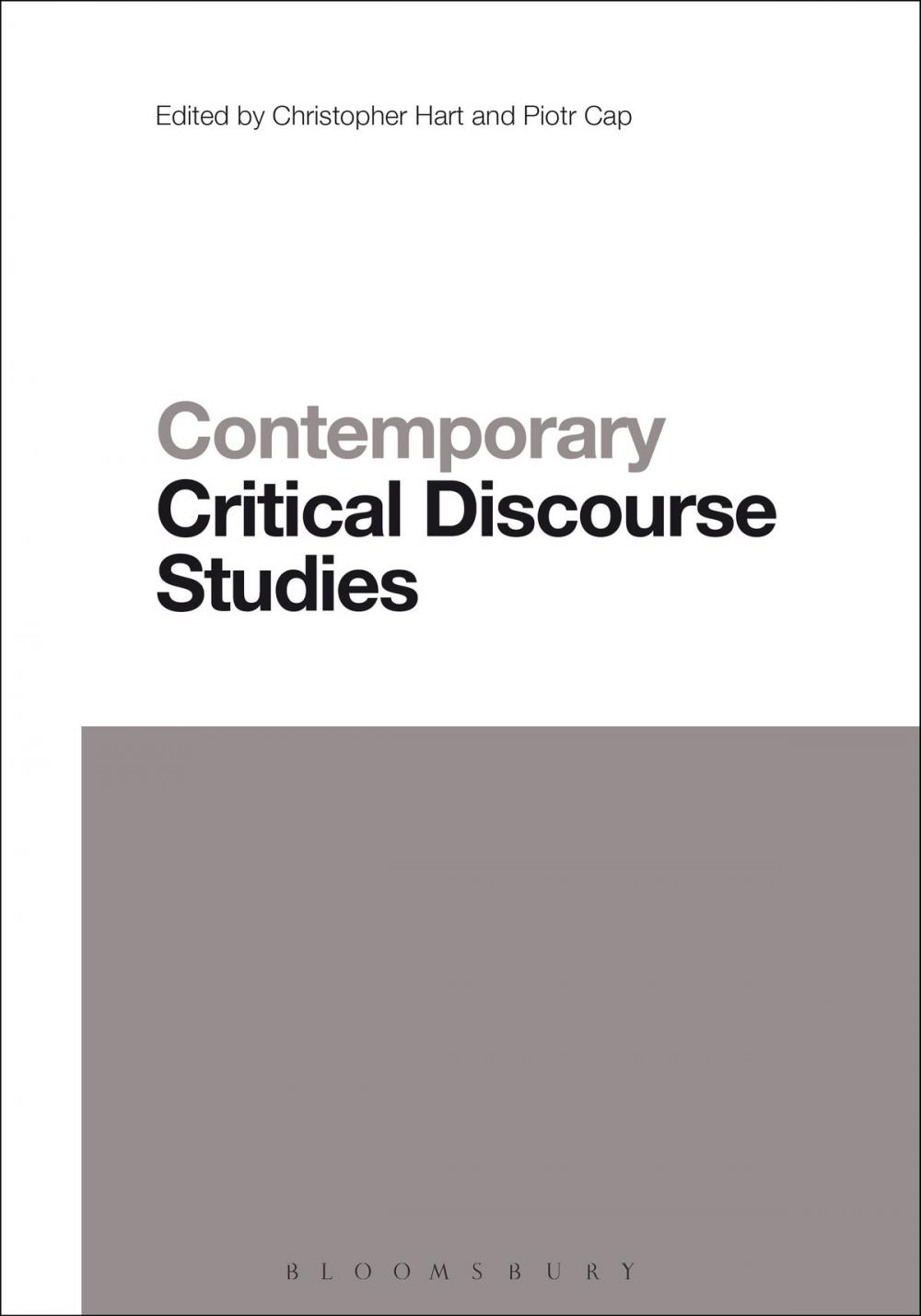 Big bigCover of Contemporary Critical Discourse Studies