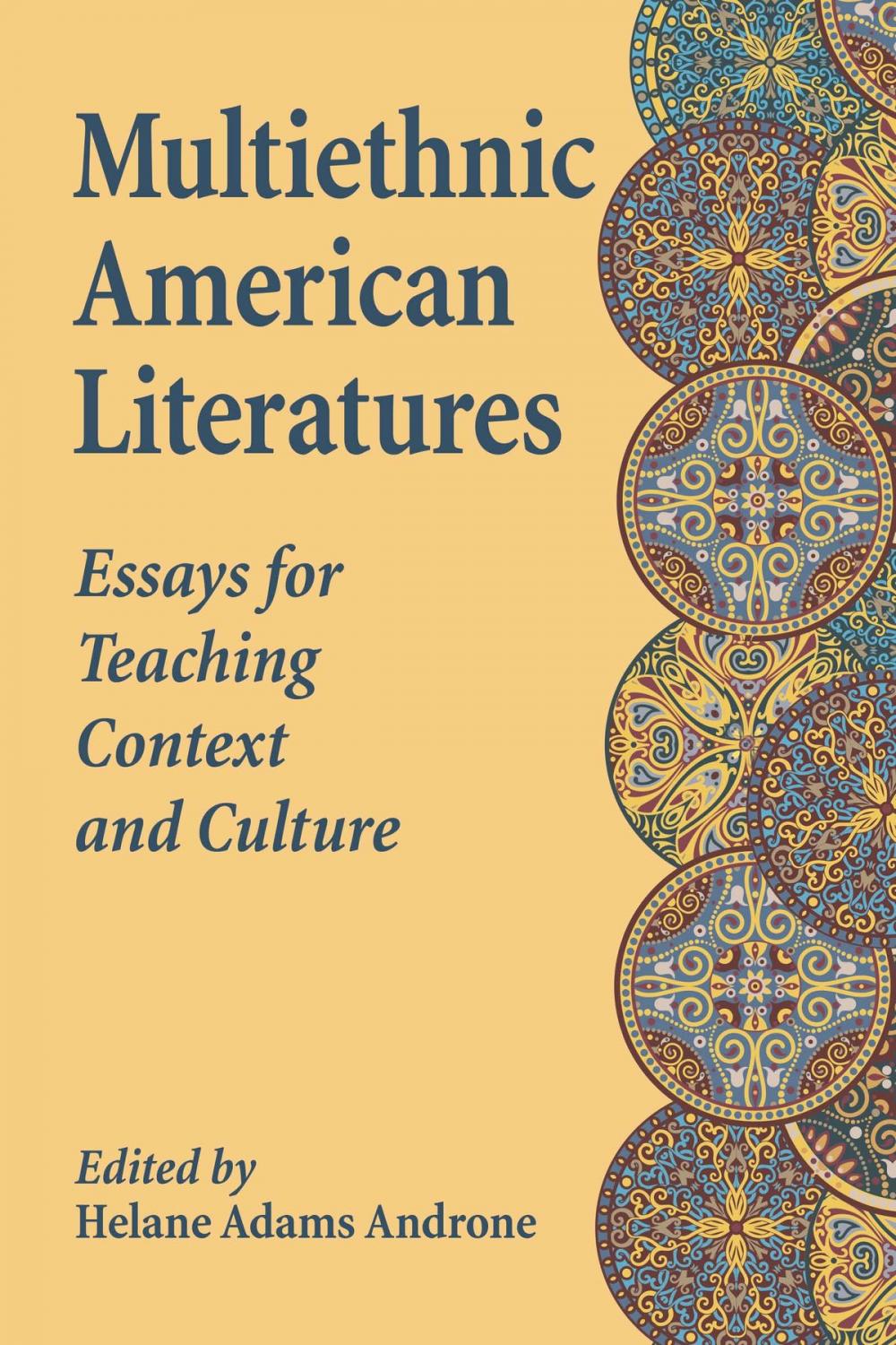 Big bigCover of Multiethnic American Literatures