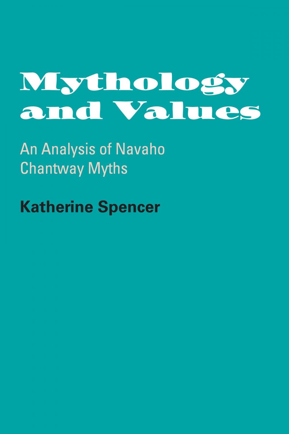 Big bigCover of Mythology and Values