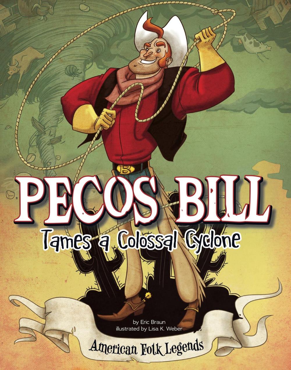 Big bigCover of Pecos Bill Tames a Colossal Cyclone