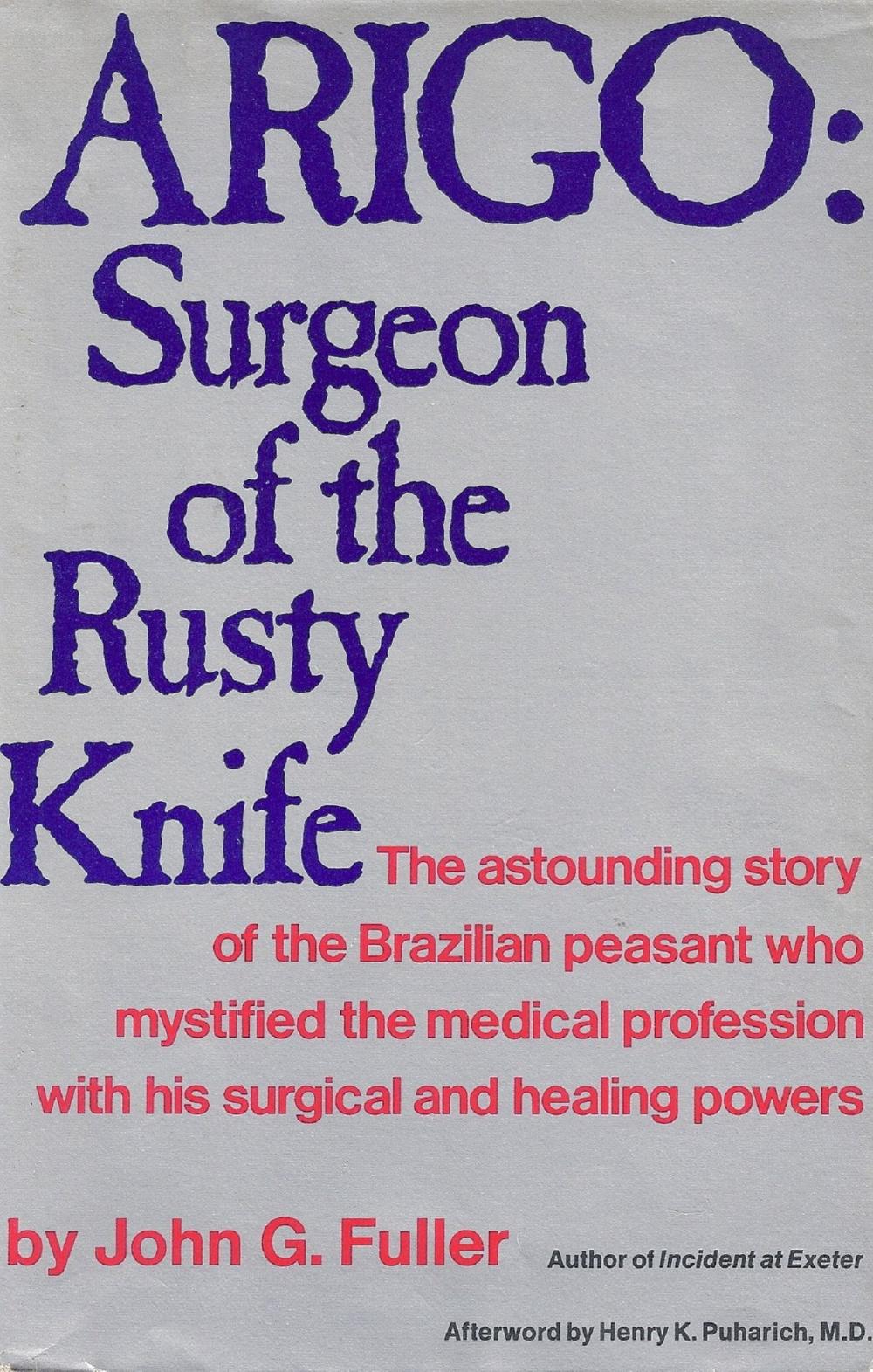 Big bigCover of ARIGO: Surgeon of the Rusty Knife