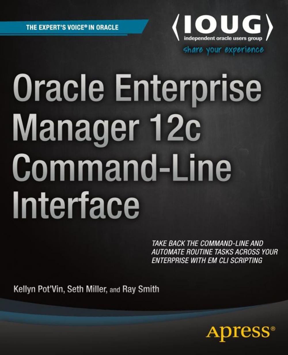 Big bigCover of Oracle Enterprise Manager 12c Command-Line Interface