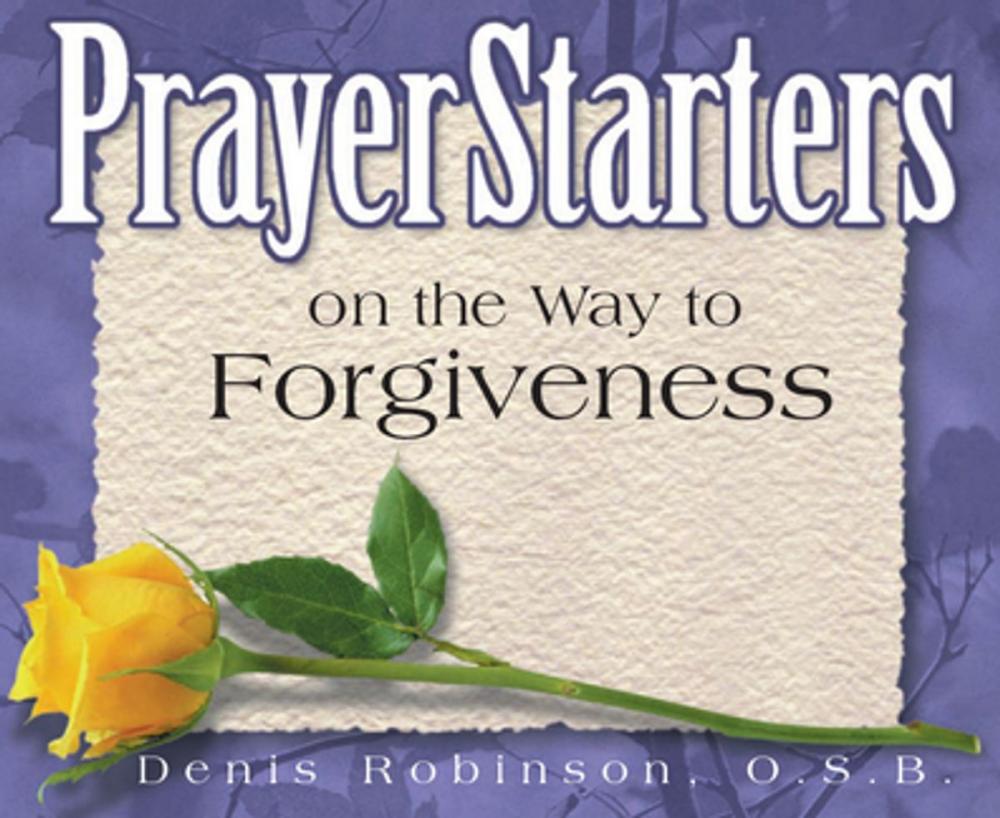 Big bigCover of PrayerStarters on the Way to Forgiveness