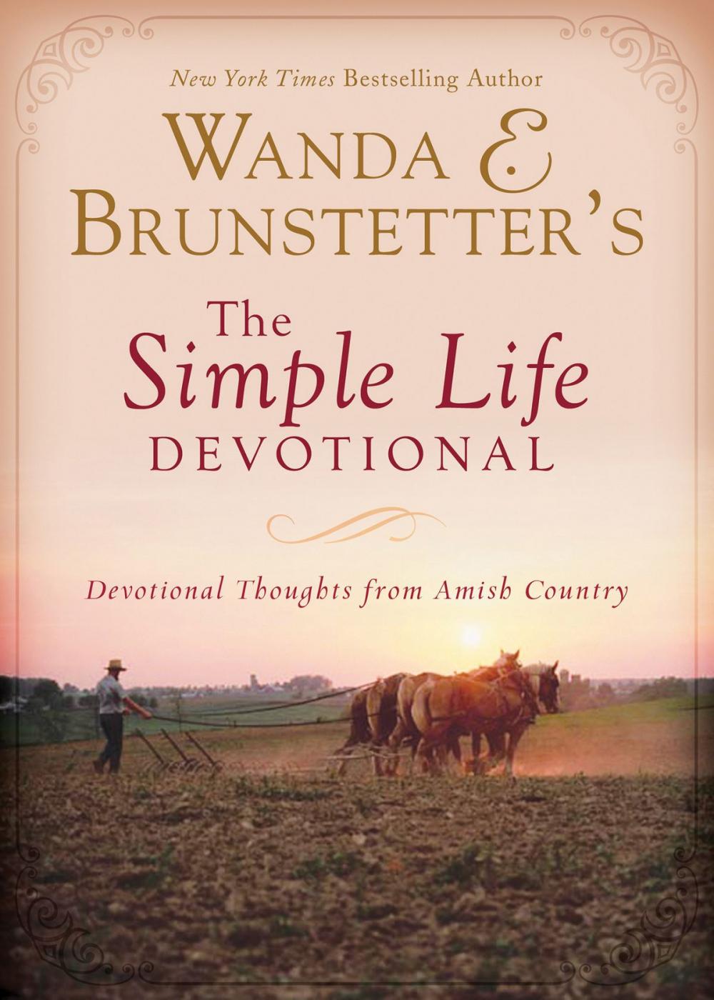 Big bigCover of Wanda E. Brunstetter's The Simple Life Devotional