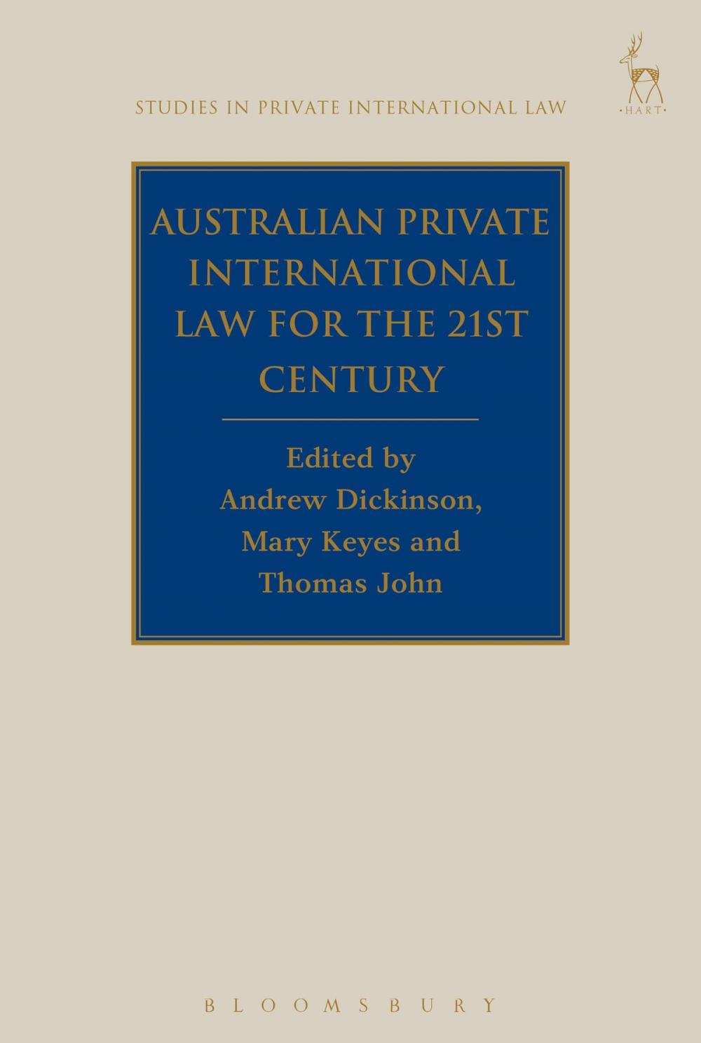 Big bigCover of Australian Private International Law for the 21st Century