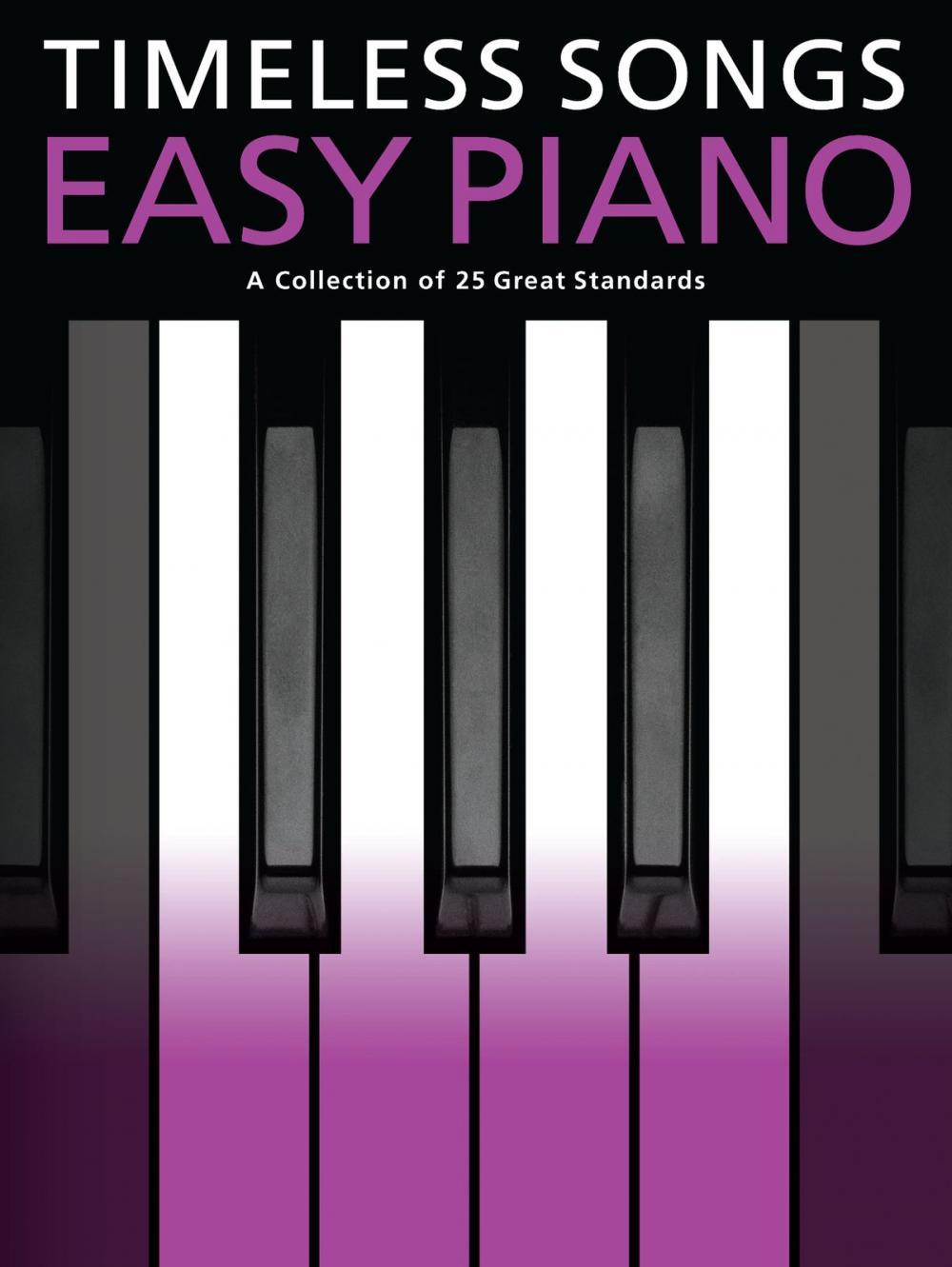 Big bigCover of Timeless Songs For Easy Piano