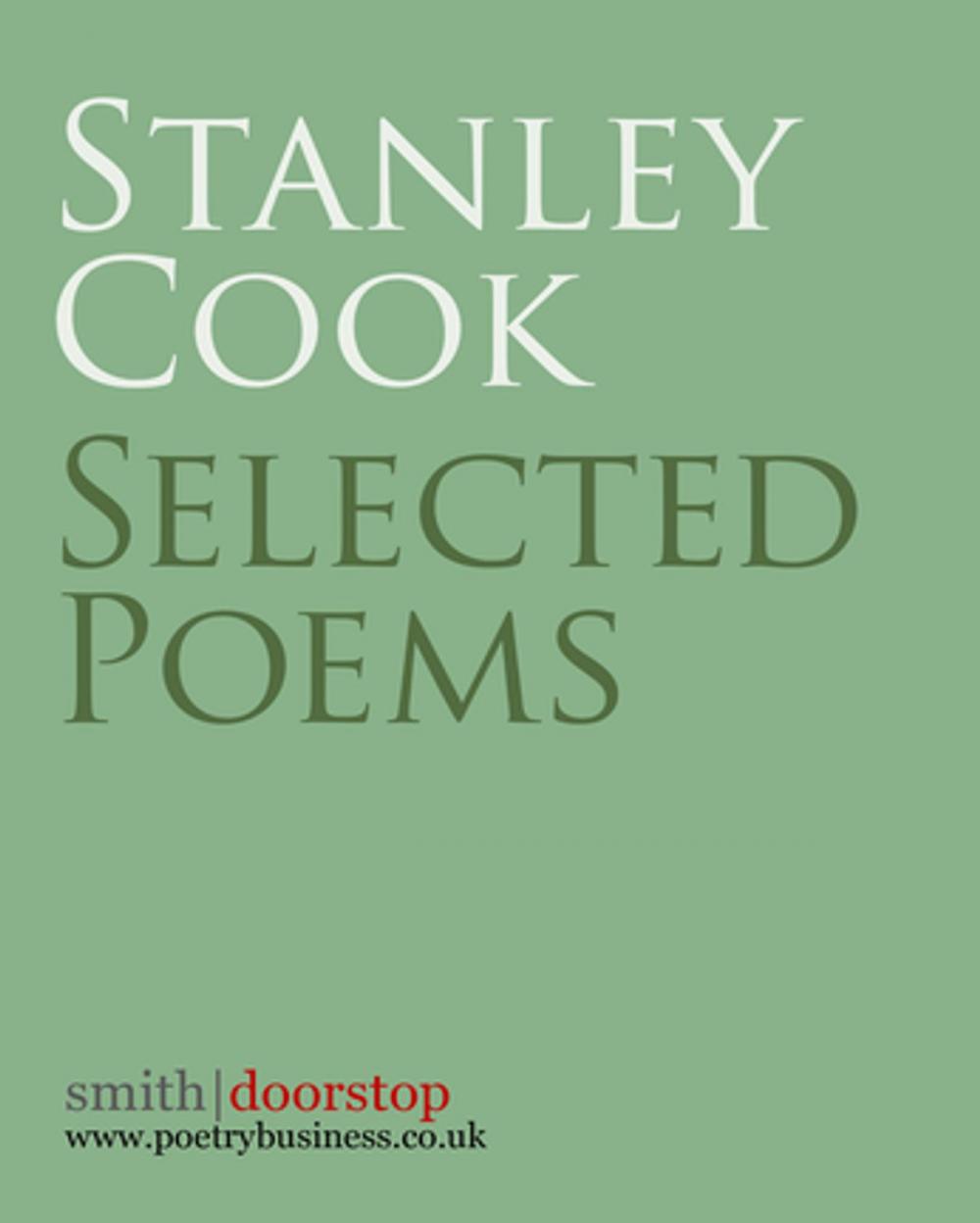 Big bigCover of Stanley Cook: Selected Poems