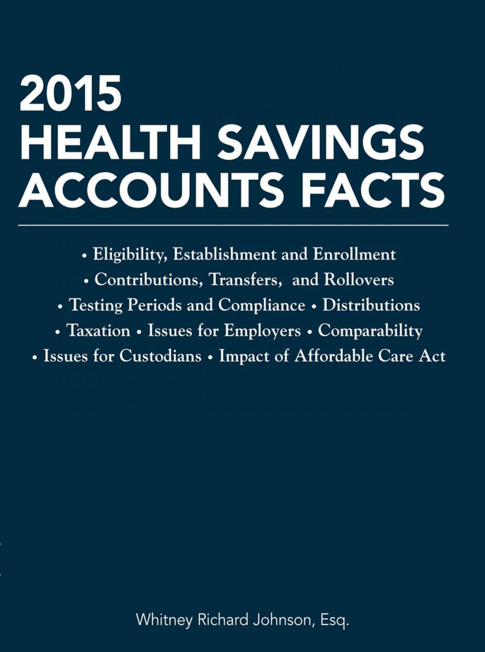 Big bigCover of 2015 Health Savings Accounts Facts