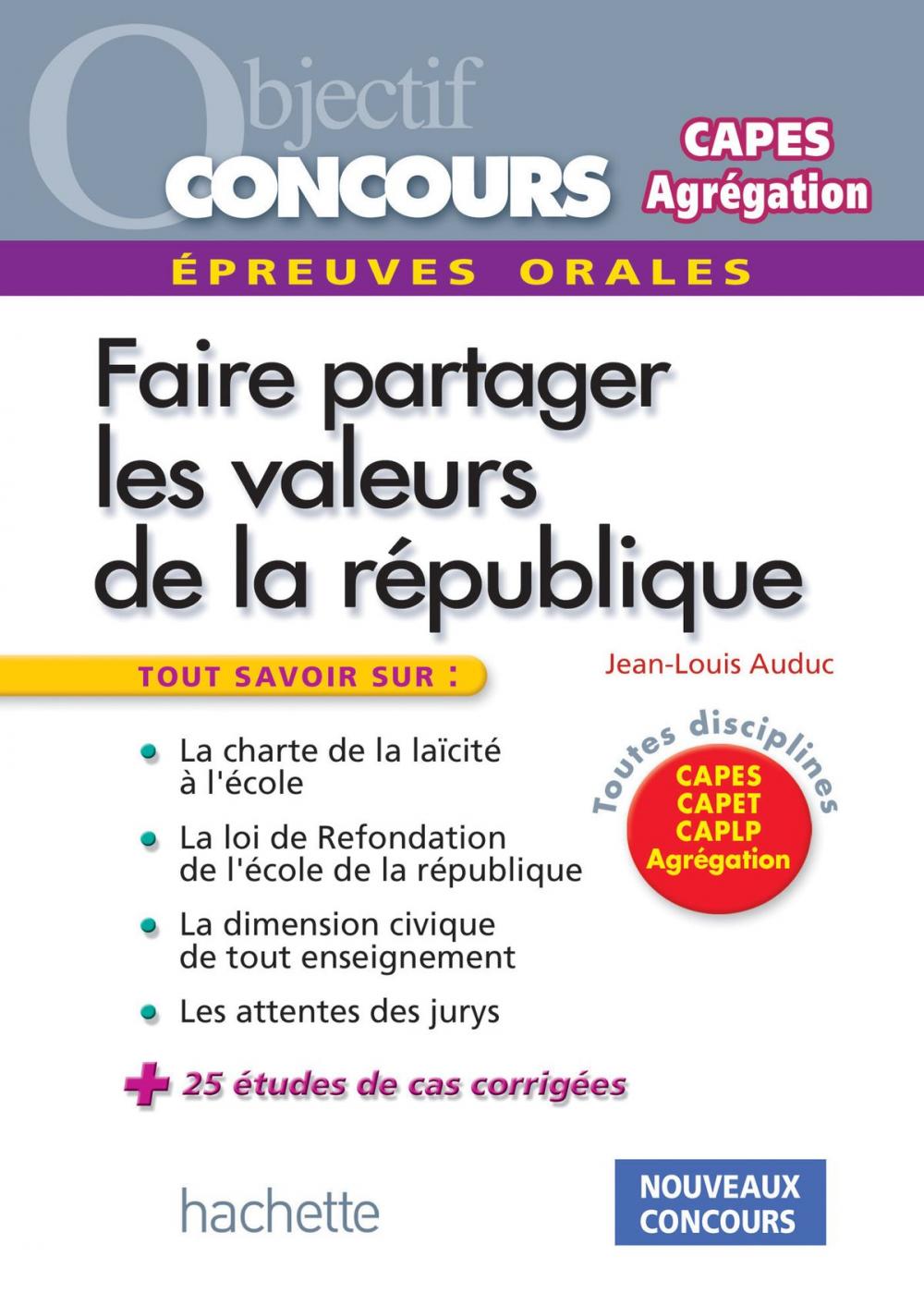 Big bigCover of Les valeurs de la République aux concours - Epreuve orale de mise en situation professionnelle