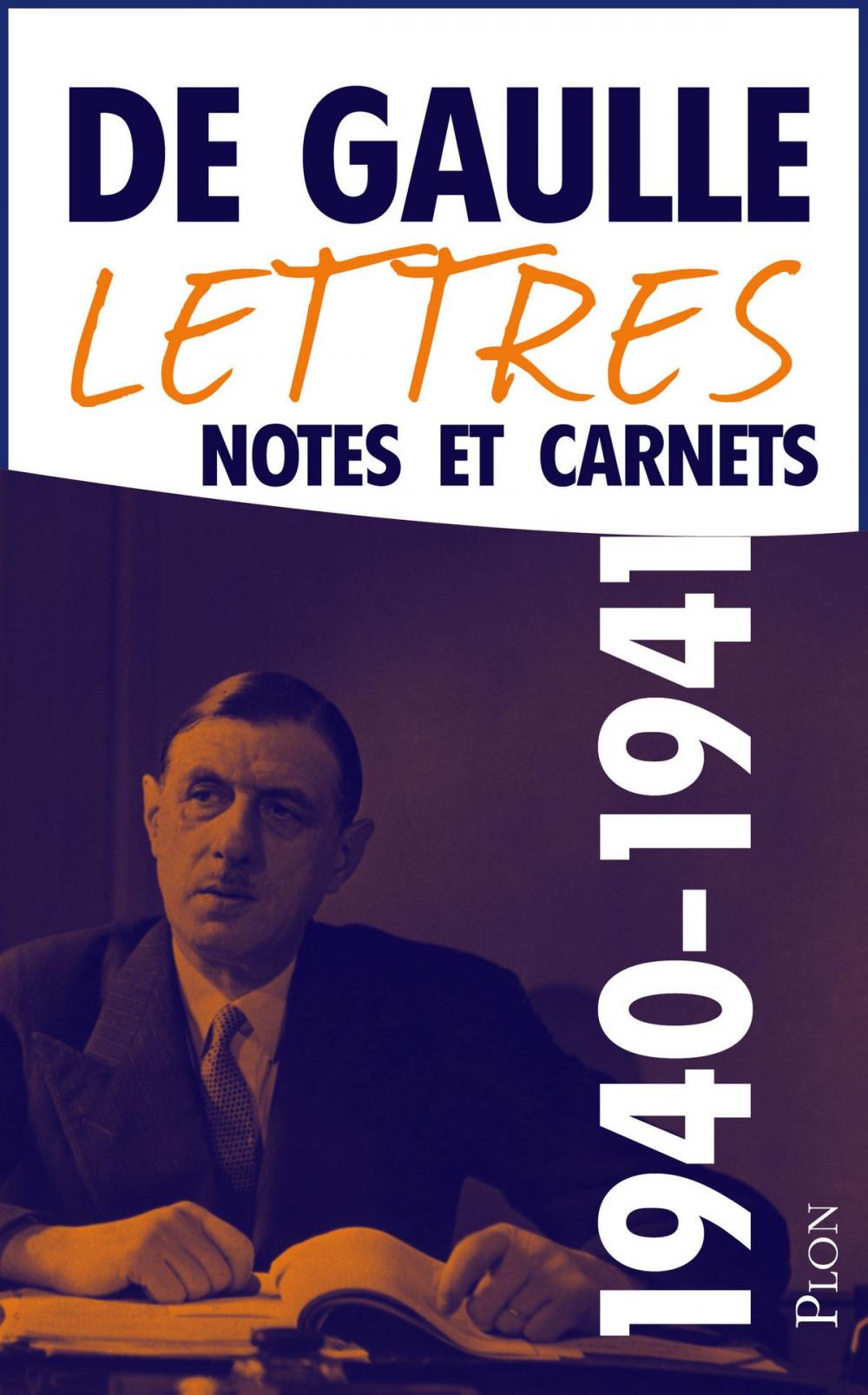 Big bigCover of Lettres, notes et carnets, tome 3 : 1940-1941