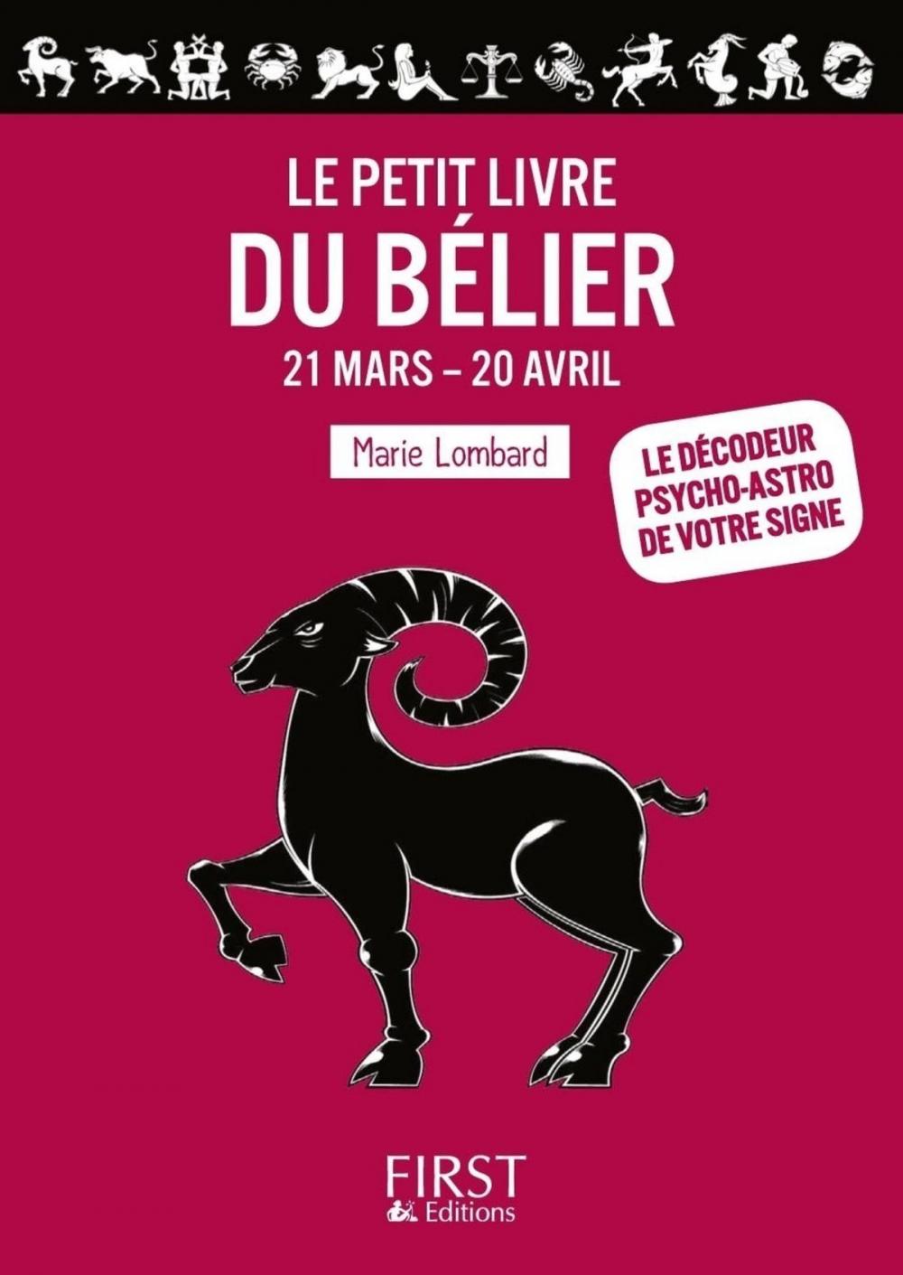 Big bigCover of Le Petit Livre du Bélier