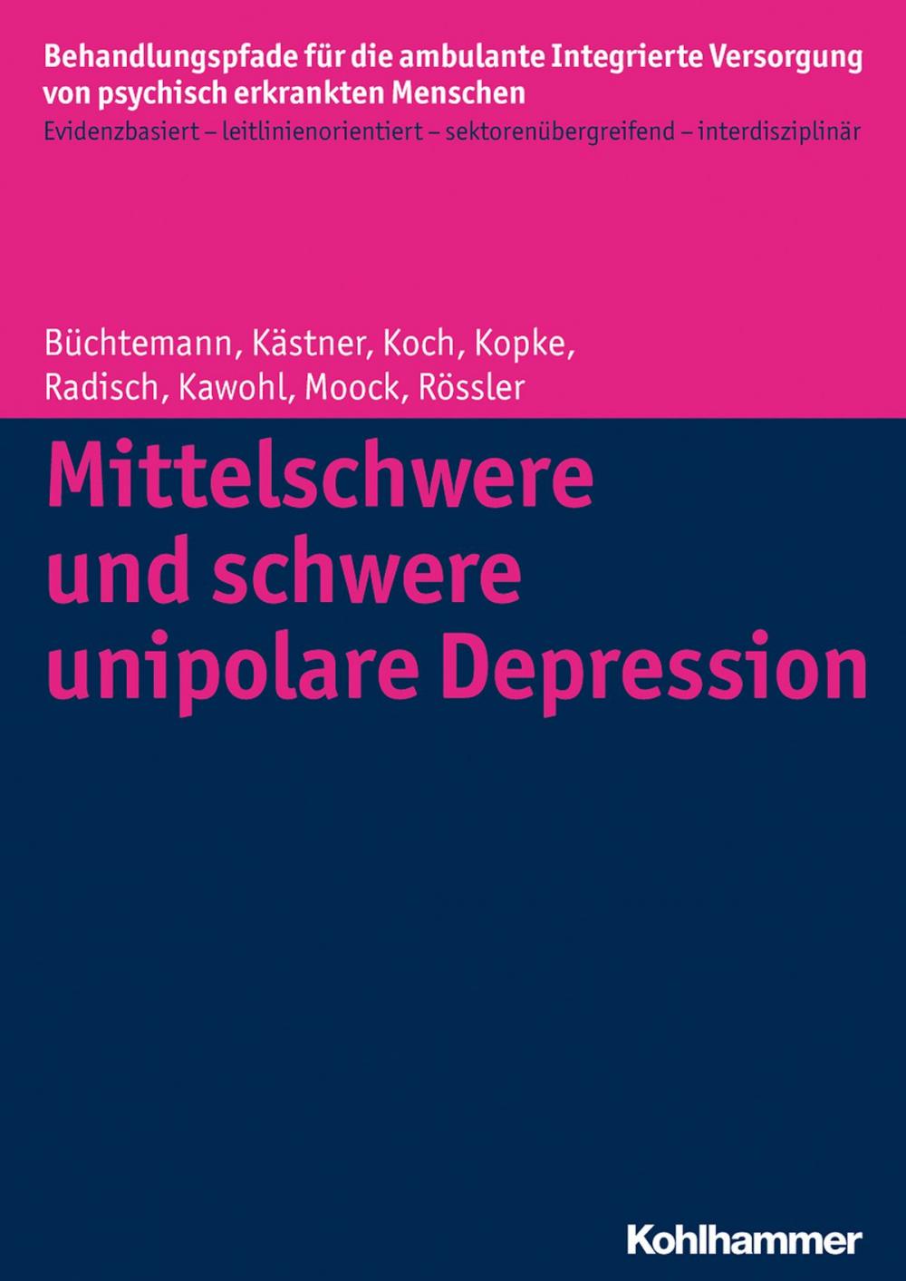 Big bigCover of Mittelschwere und schwere unipolare Depression