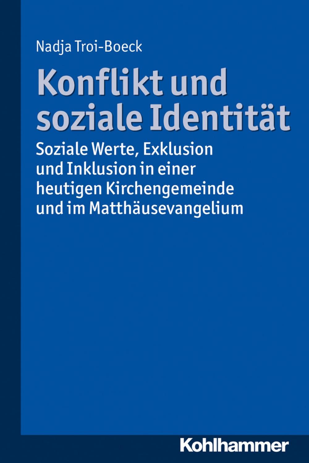 Big bigCover of Konflikt und soziale Identität