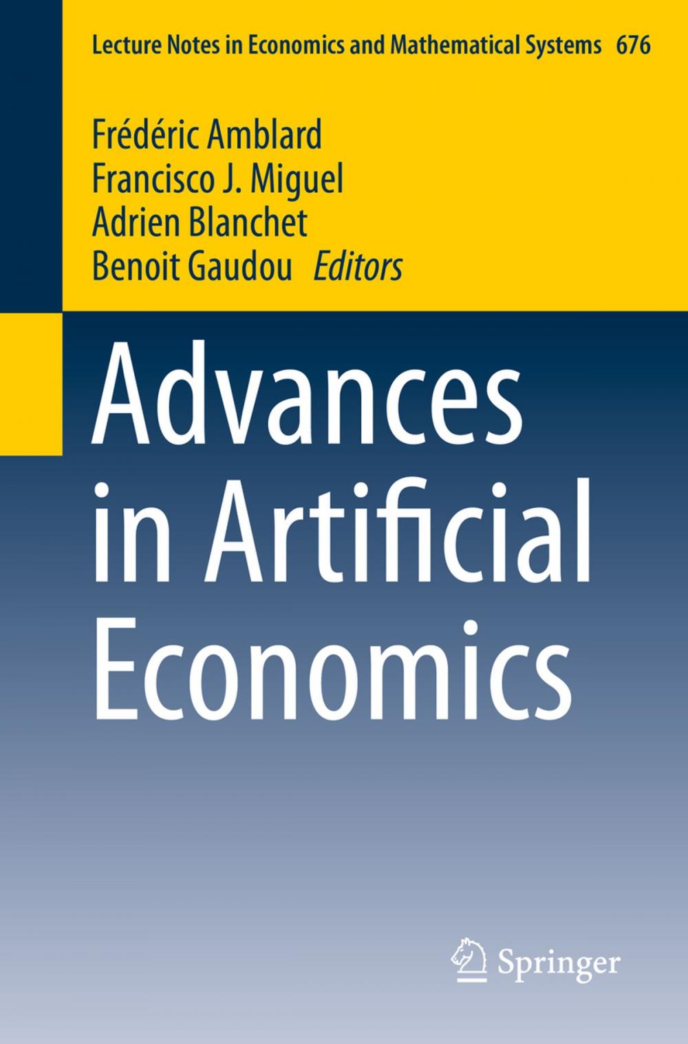 Big bigCover of Advances in Artificial Economics