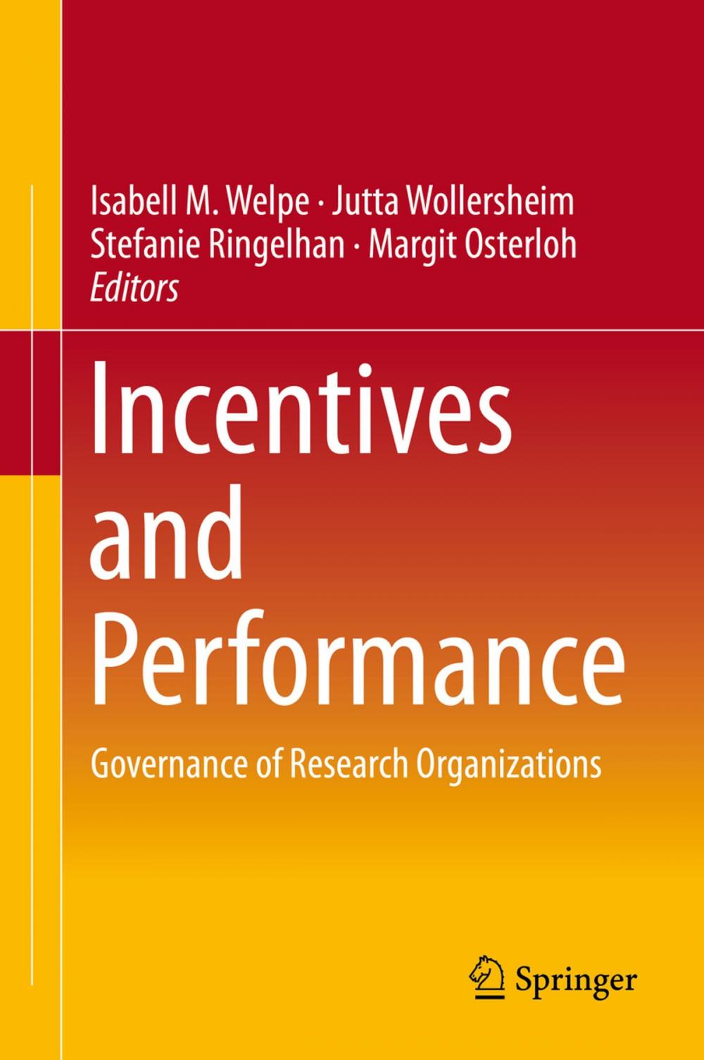 Big bigCover of Incentives and Performance