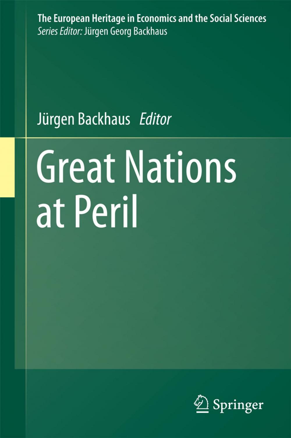 Big bigCover of Great Nations at Peril