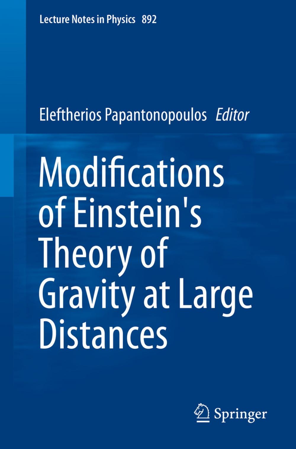 Big bigCover of Modifications of Einstein's Theory of Gravity at Large Distances