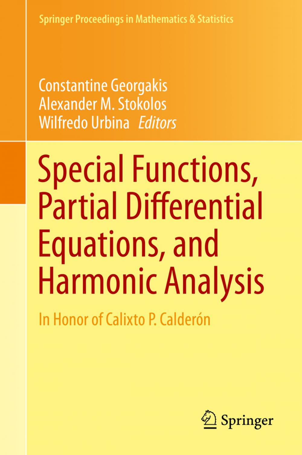 Big bigCover of Special Functions, Partial Differential Equations, and Harmonic Analysis