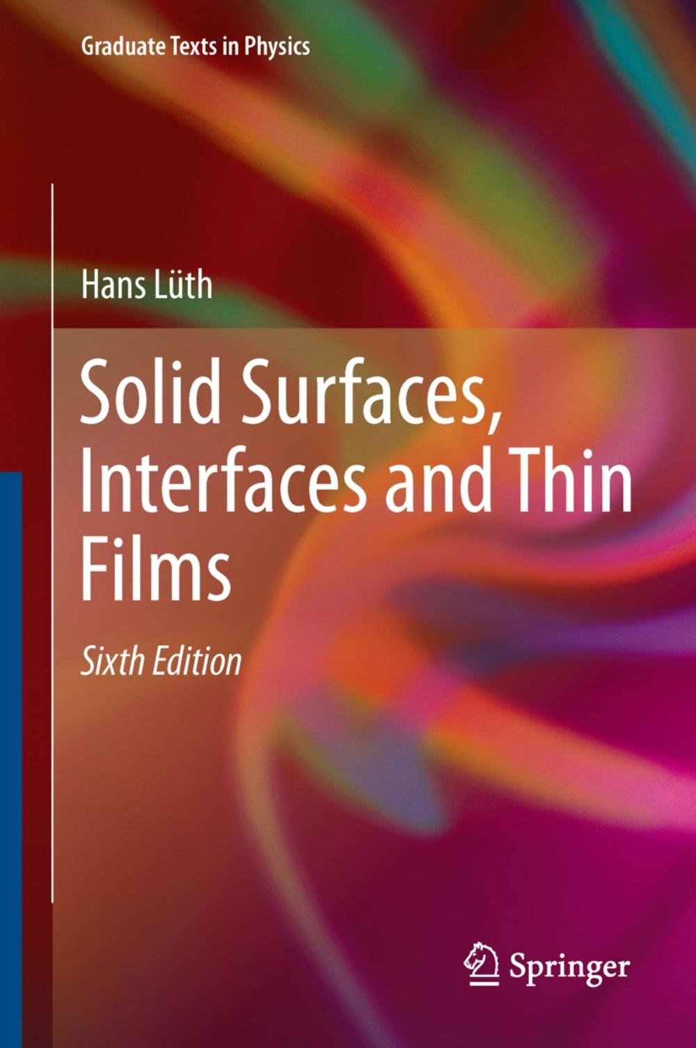 Big bigCover of Solid Surfaces, Interfaces and Thin Films