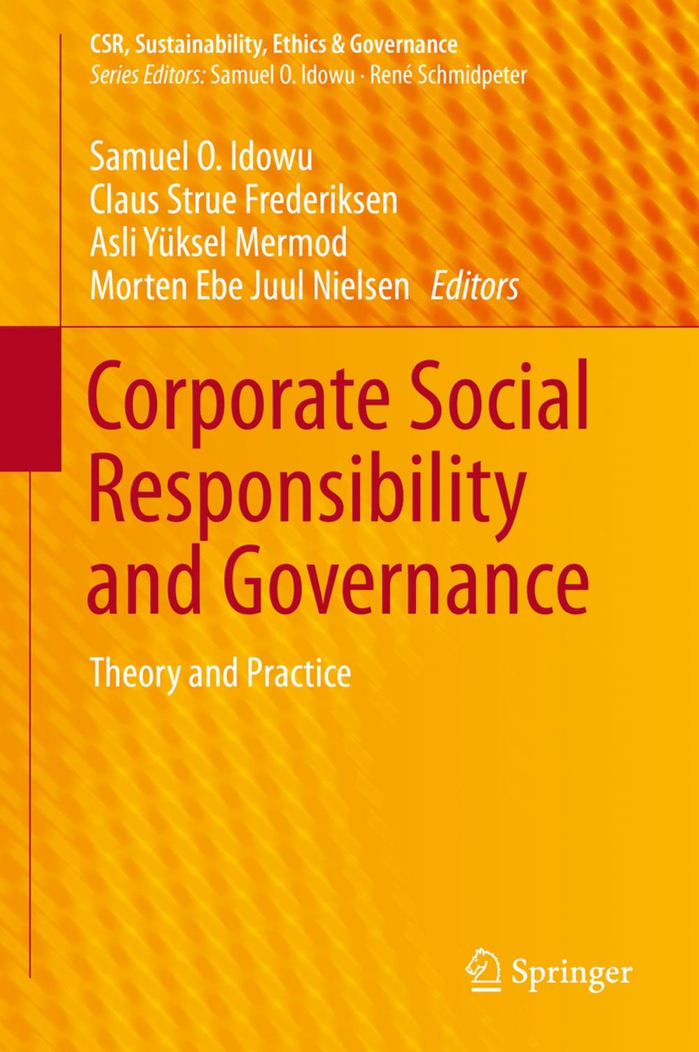 Big bigCover of Corporate Social Responsibility and Governance