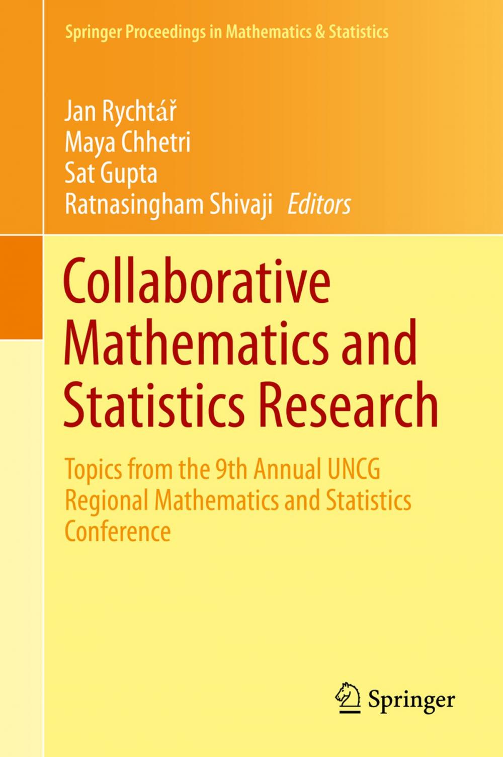 Big bigCover of Collaborative Mathematics and Statistics Research