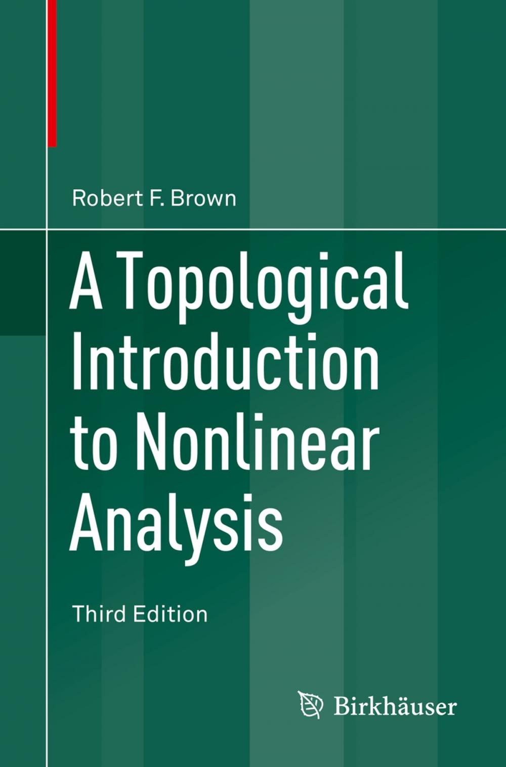 Big bigCover of A Topological Introduction to Nonlinear Analysis