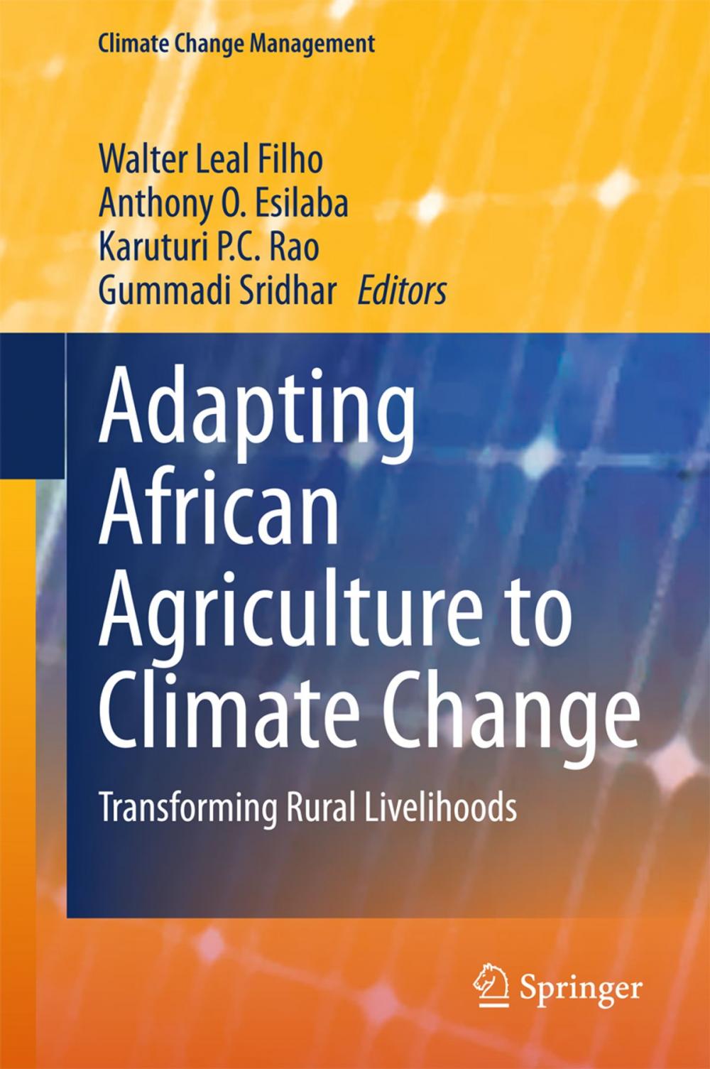 Big bigCover of Adapting African Agriculture to Climate Change