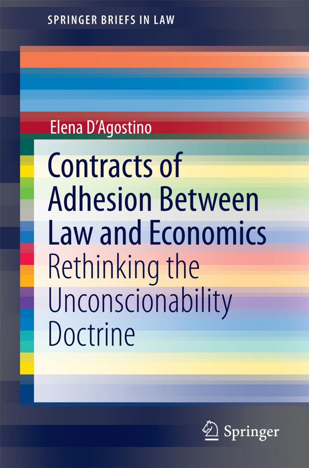 Big bigCover of Contracts of Adhesion Between Law and Economics