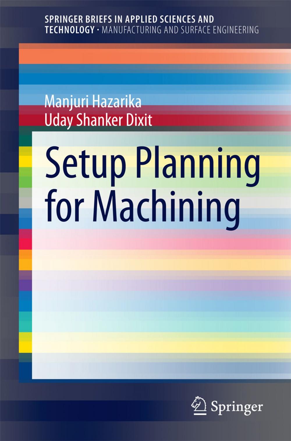 Big bigCover of Setup Planning for Machining