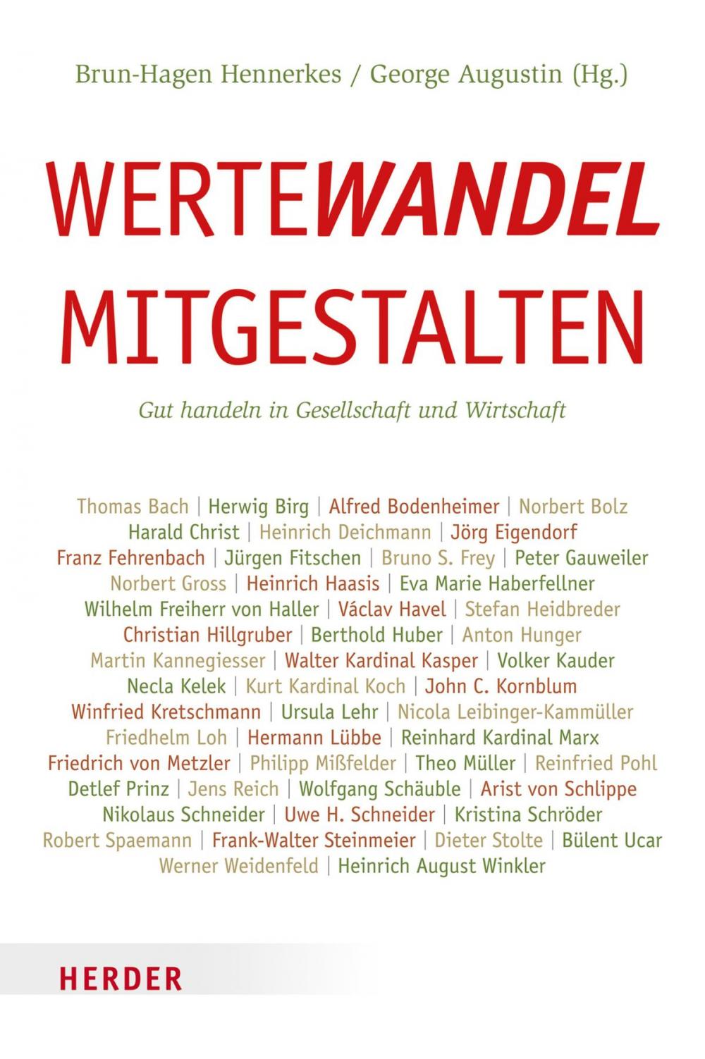 Big bigCover of Wertewandel mitgestalten