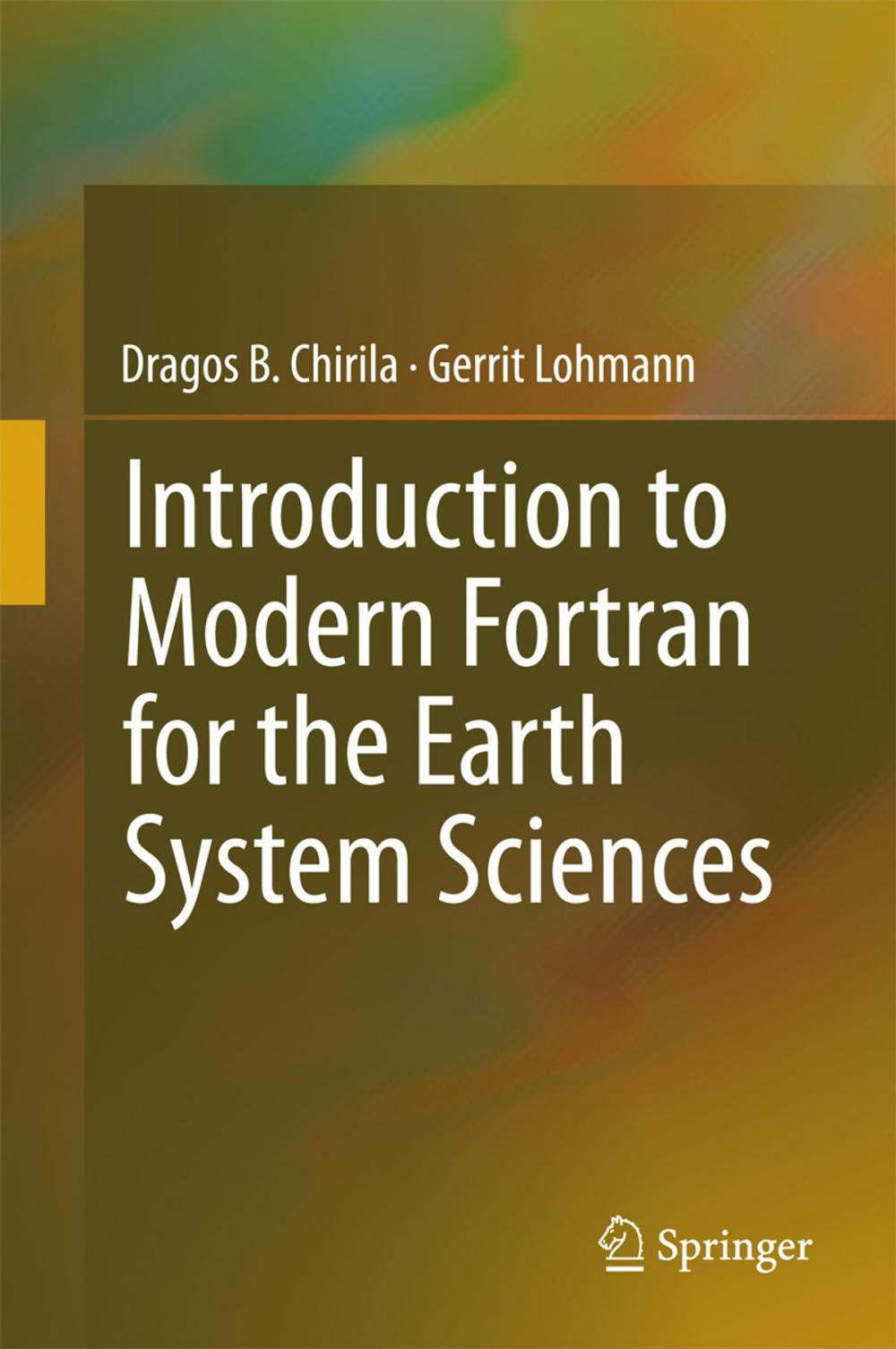 Big bigCover of Introduction to Modern Fortran for the Earth System Sciences