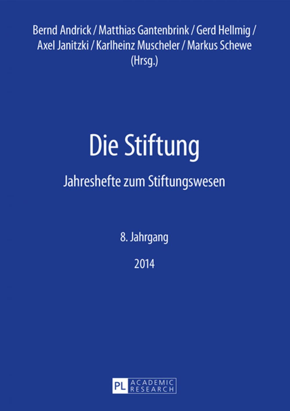 Big bigCover of Die Stiftung