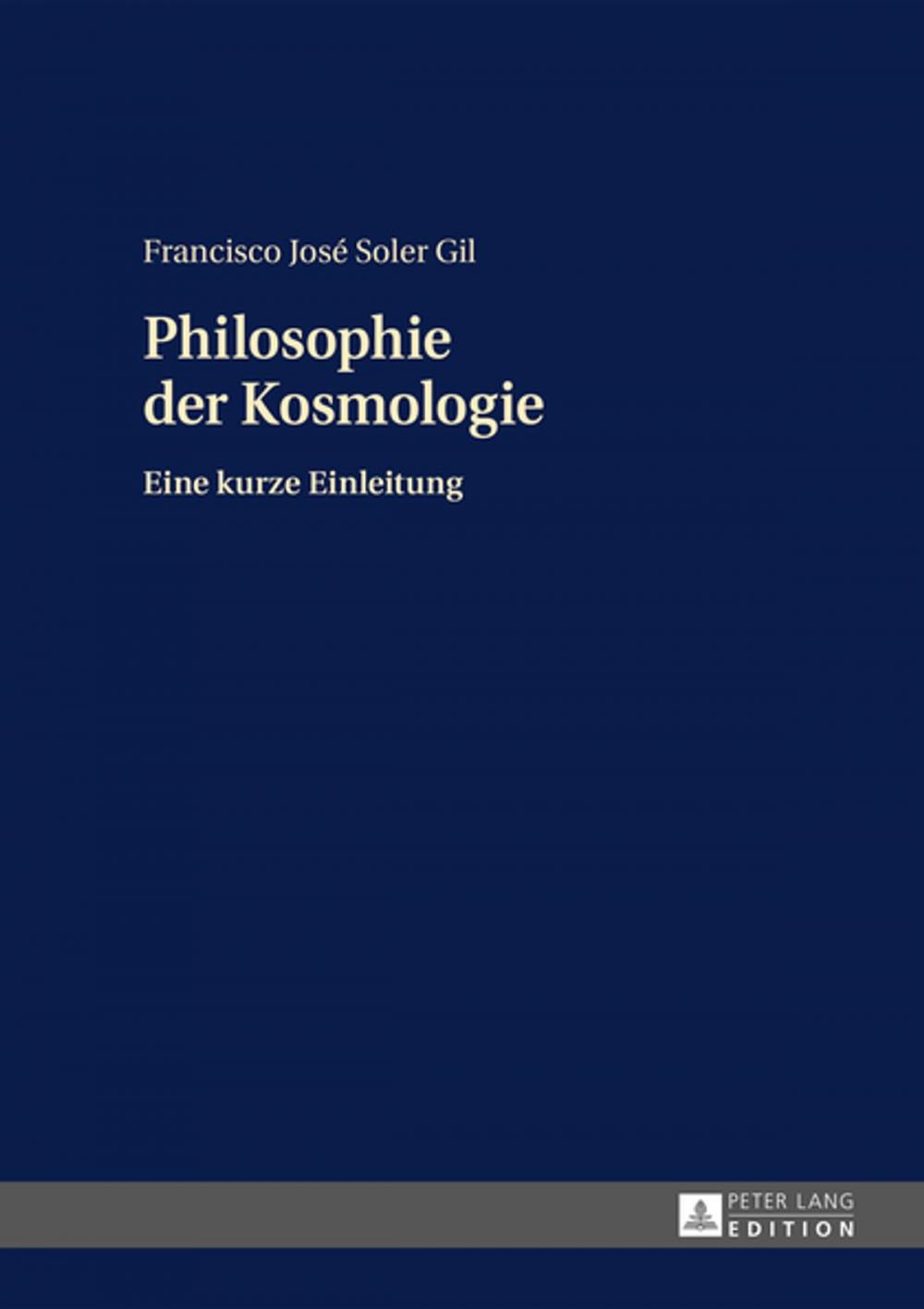 Big bigCover of Philosophie der Kosmologie