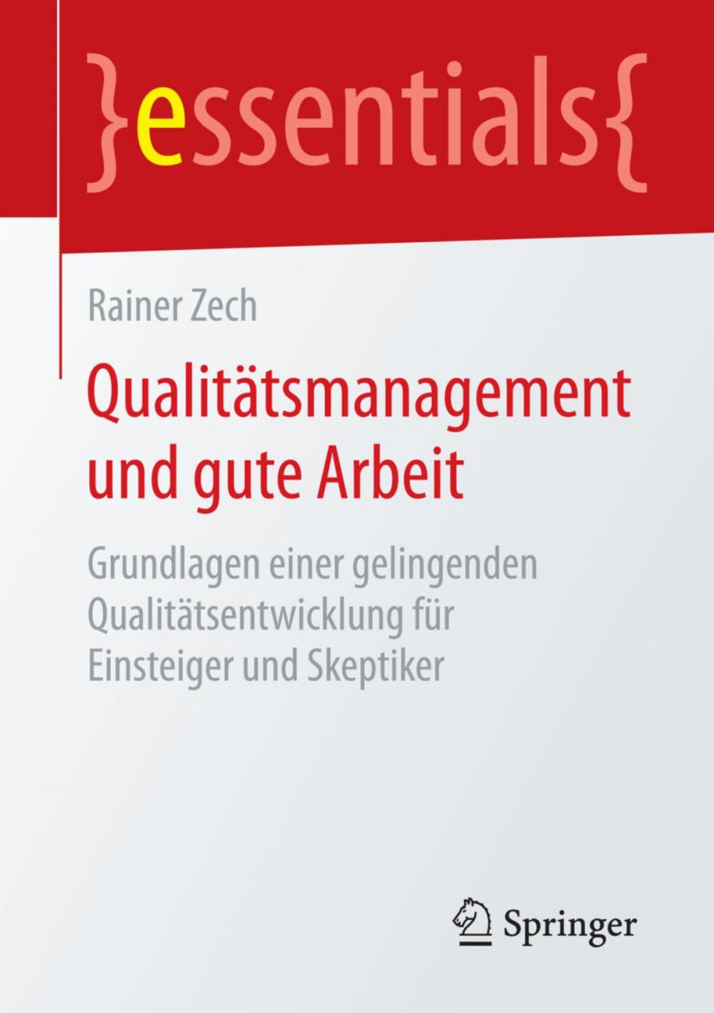 Big bigCover of Qualitätsmanagement und gute Arbeit