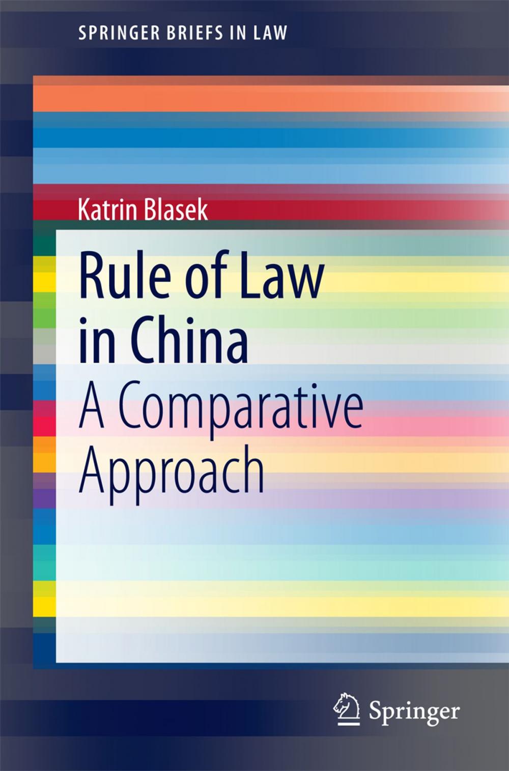 Big bigCover of Rule of Law in China