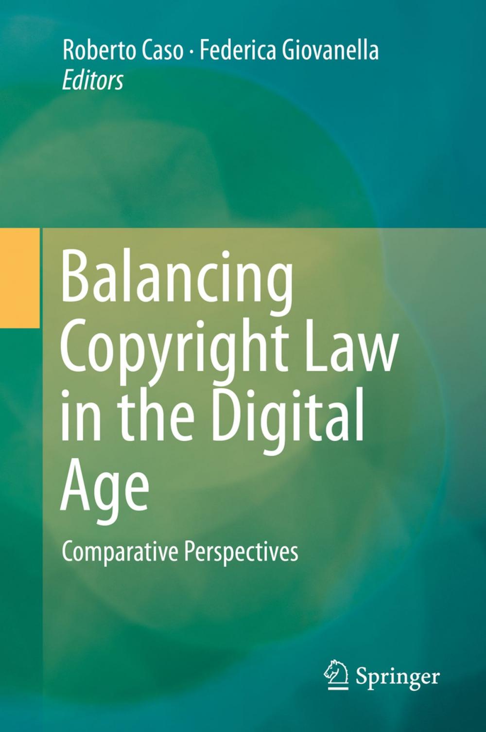 Big bigCover of Balancing Copyright Law in the Digital Age