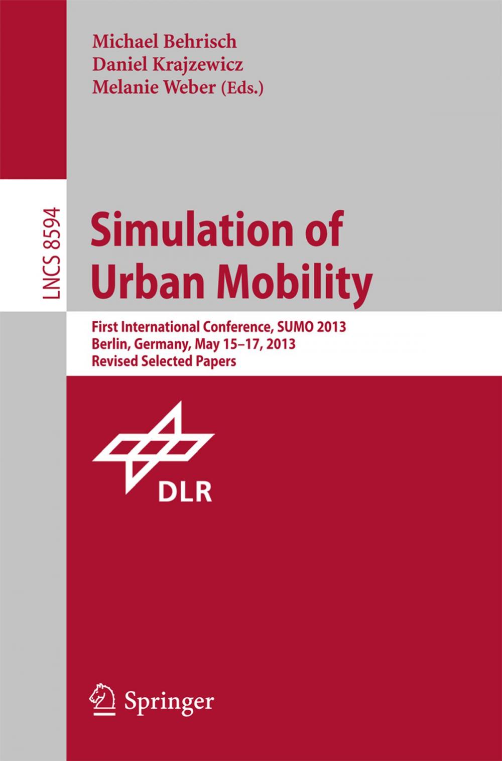 Big bigCover of Simulation of Urban Mobility