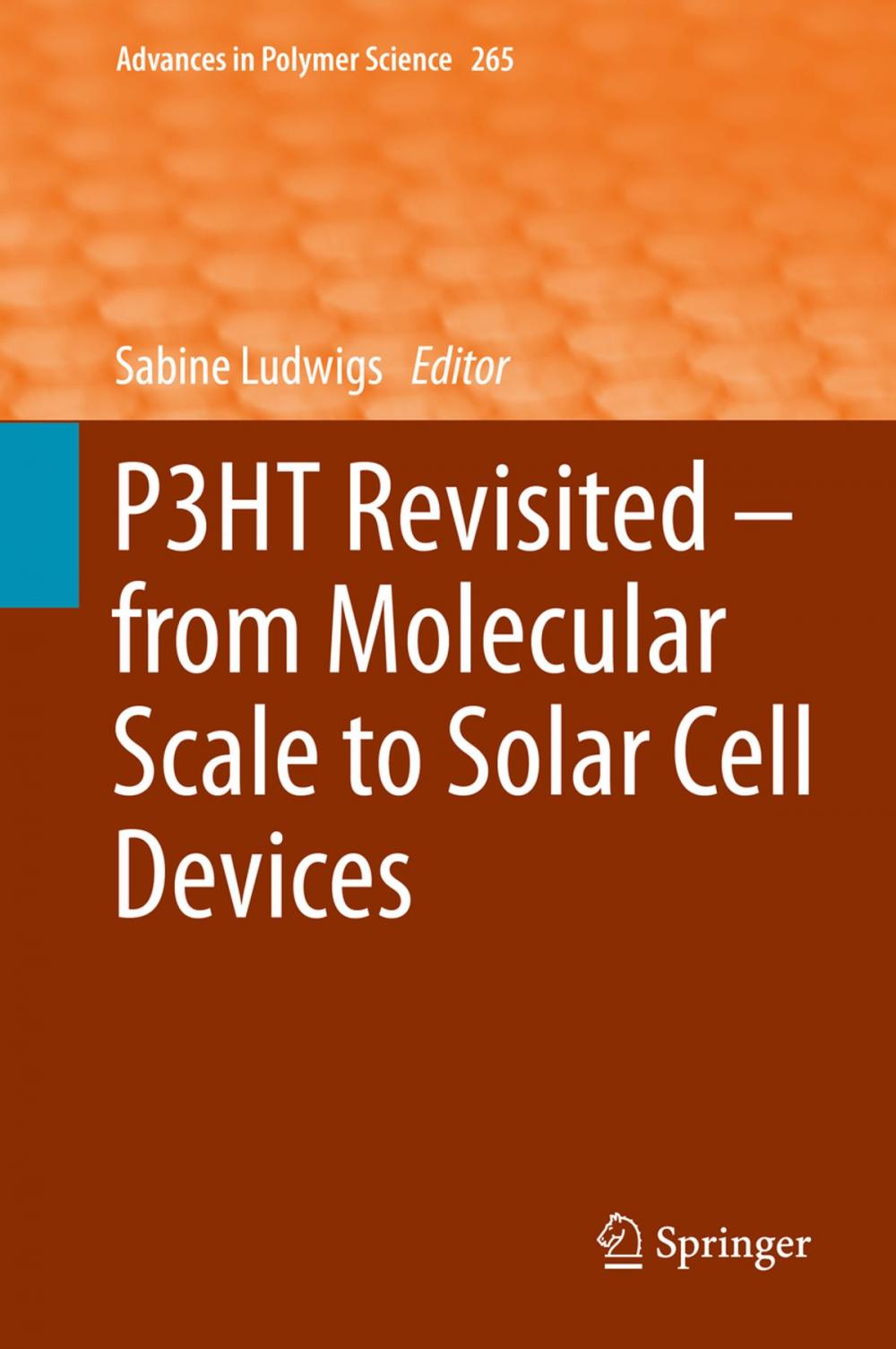 Big bigCover of P3HT Revisited – From Molecular Scale to Solar Cell Devices