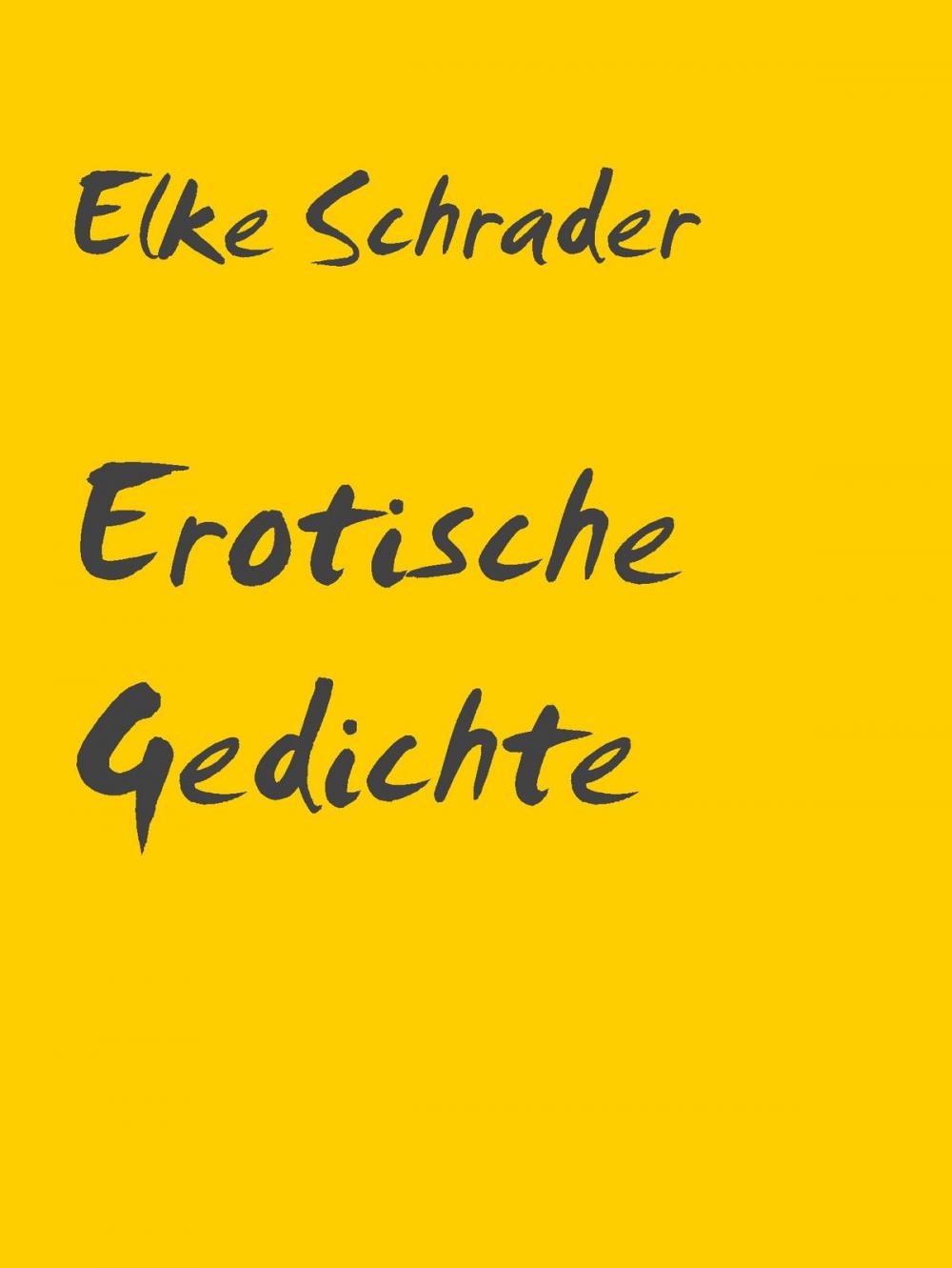 Big bigCover of Erotische Gedichte